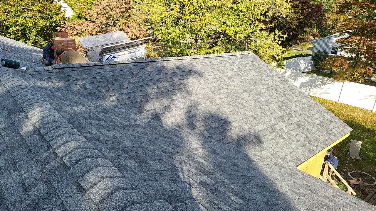 Residential Roofing Installation using Owens Corning Duration Estate Gray by A Plus Exterior