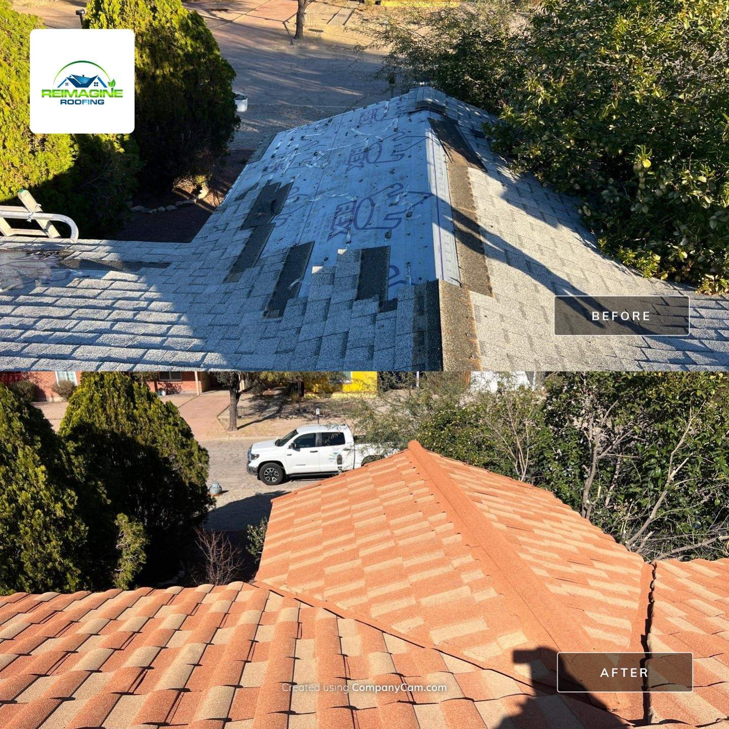 Spanish Red Stone Coated Steel by Reimagine Roofing