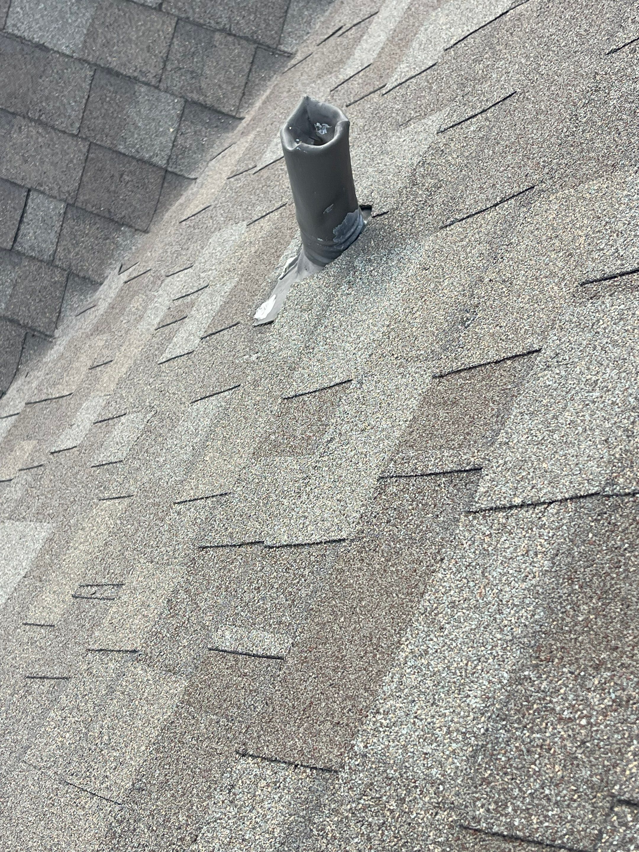Hail Damage using Owen's Corning Duration (Lifetime) Shingles by Roof Repair Company