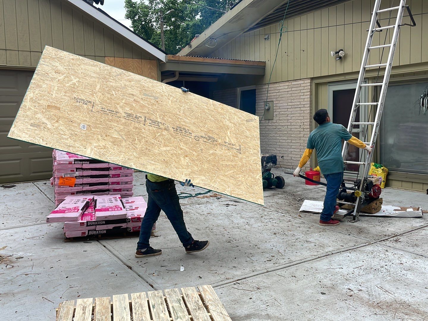 Residential Roofing Installation using Owens Corning by Inspector Roofing and Restoration