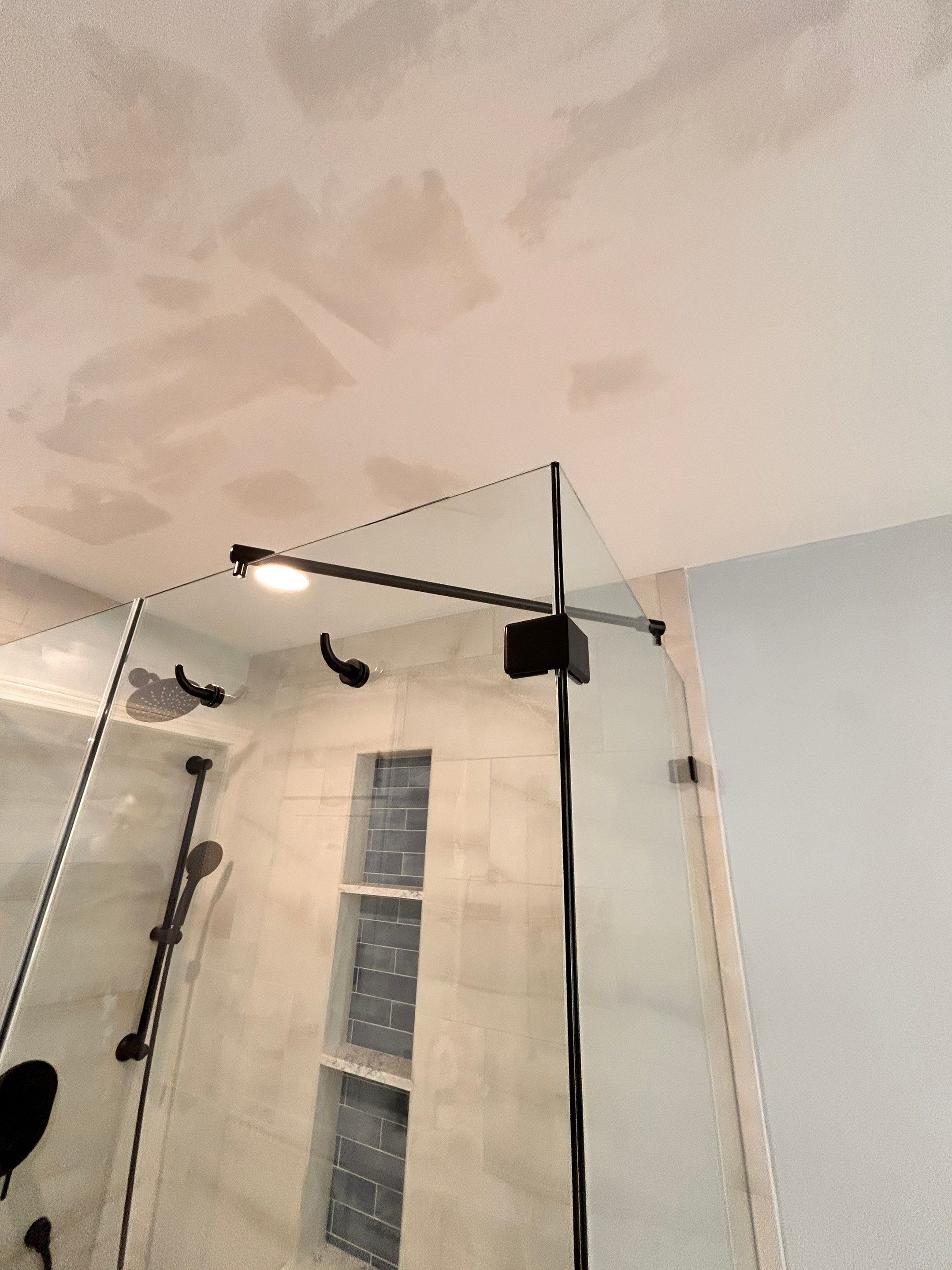 Shower using Tempered Shower Glass by Cheshire Glass Company