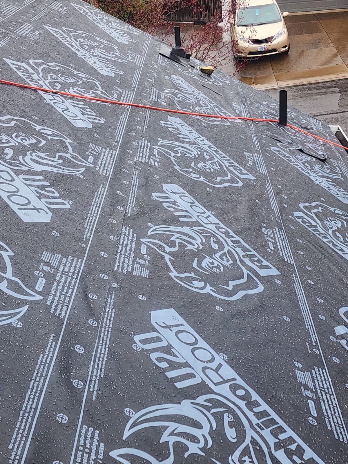 Residential Roofing Installation using Owens Corning Duration Shingles  in Onyx Black by BEST Roofing & Waterproofing