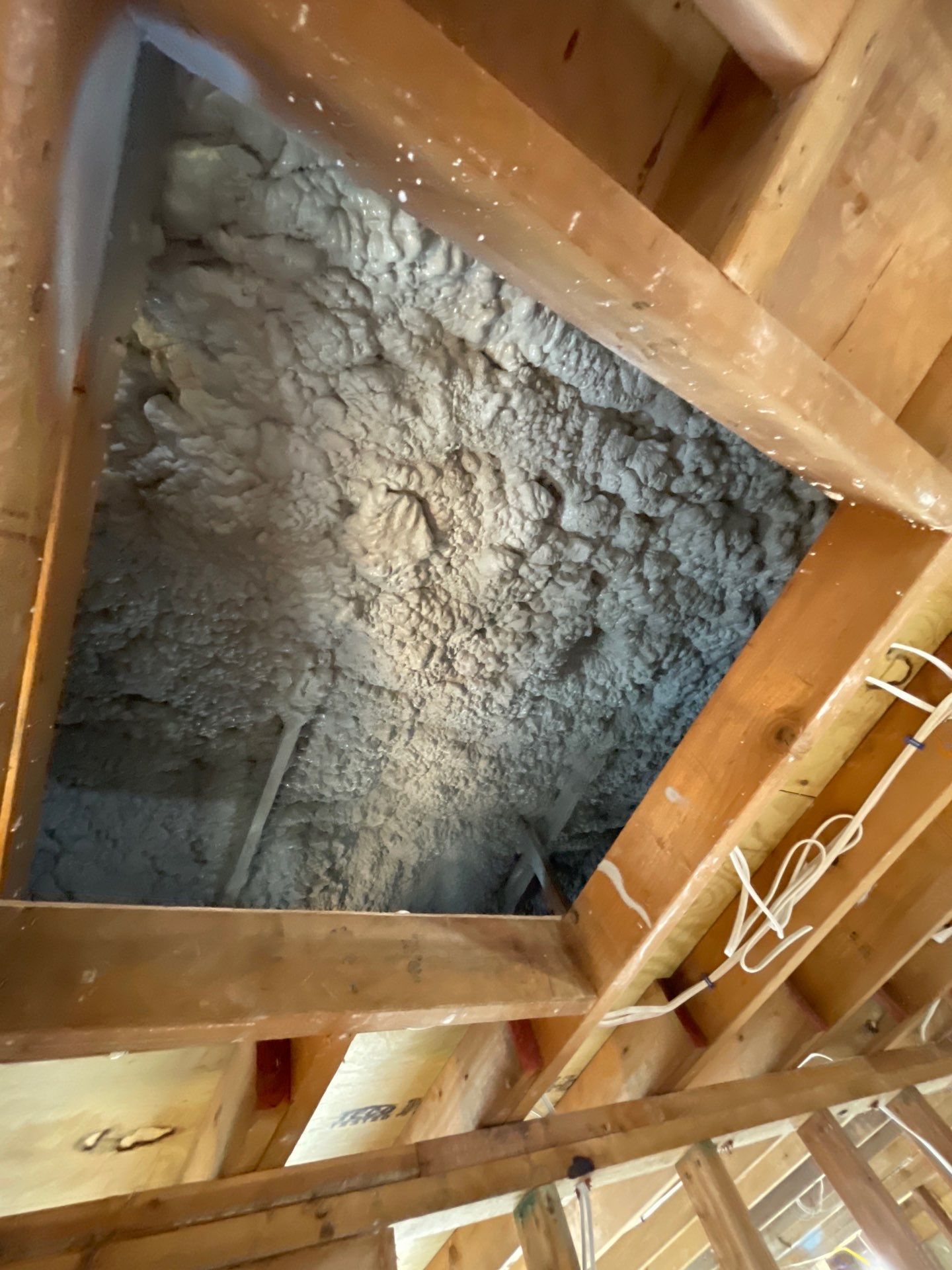 Basement Exterior Walls using Closed Cell Spray Foam by NYS Foam & Energy