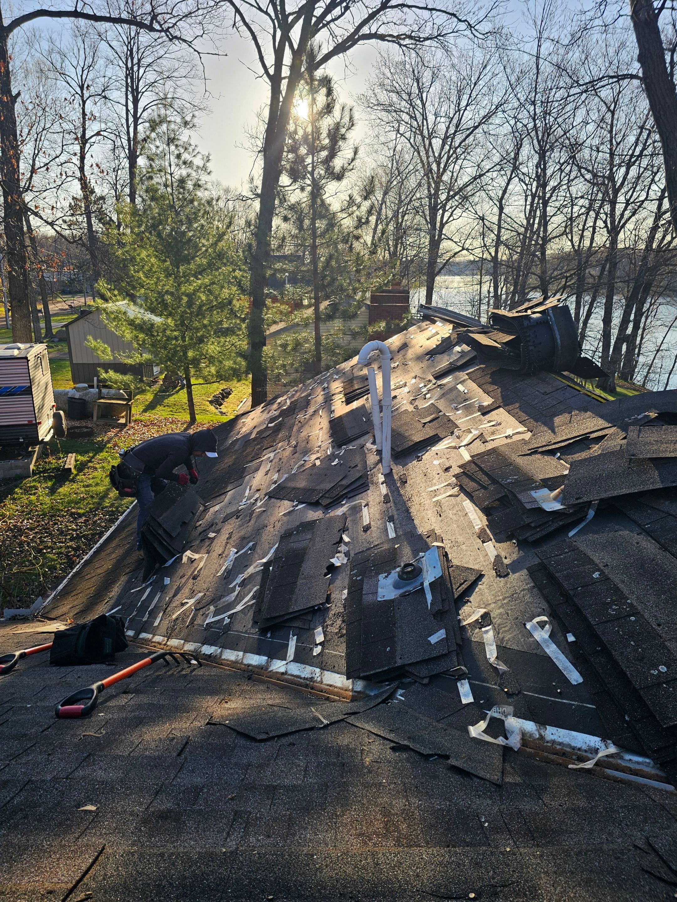 Project in Mora by CoMitted 365 Roofing & Exteriors 