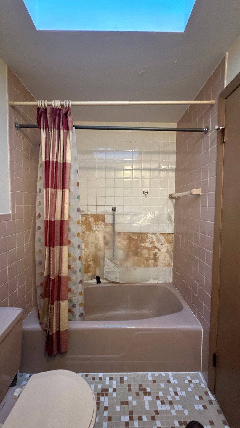 Tub to Walk-In Shower Conversion in Longmeadow, MA  by Yankee Home Improvement