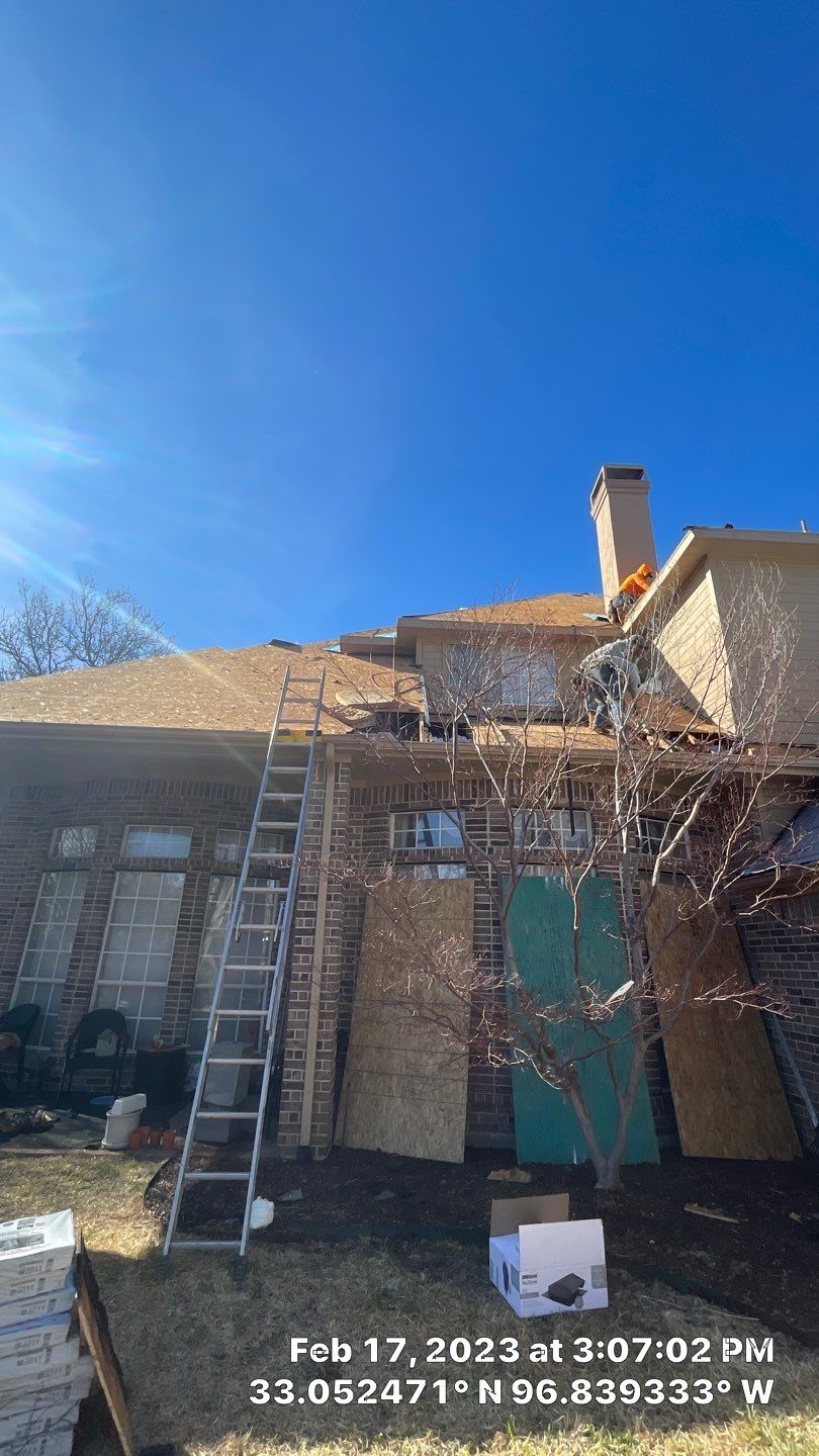 Roof Damage Repair  by SLM General Contractors & Roofing