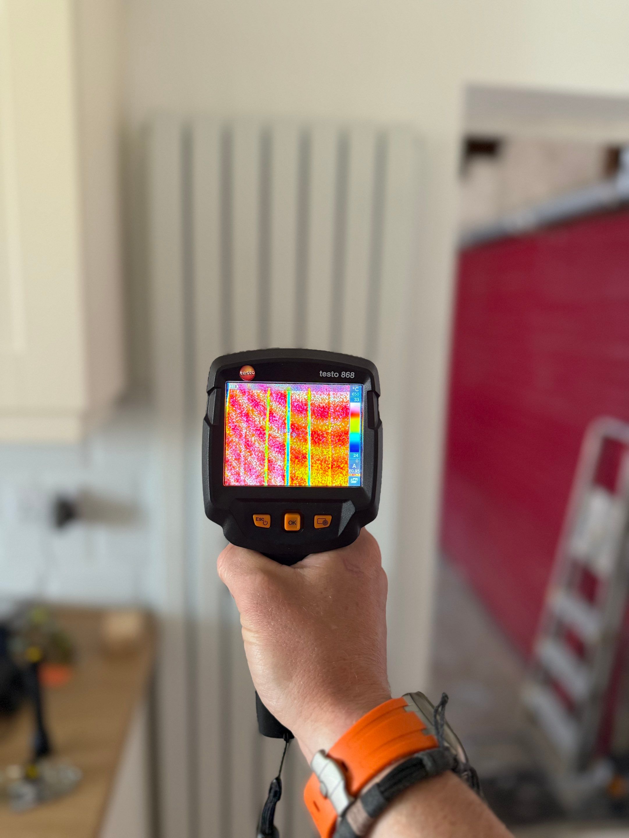 Not the best day to commission a Heat Pump System 🥵 🔥⚡ by Elite Services Group Ltd