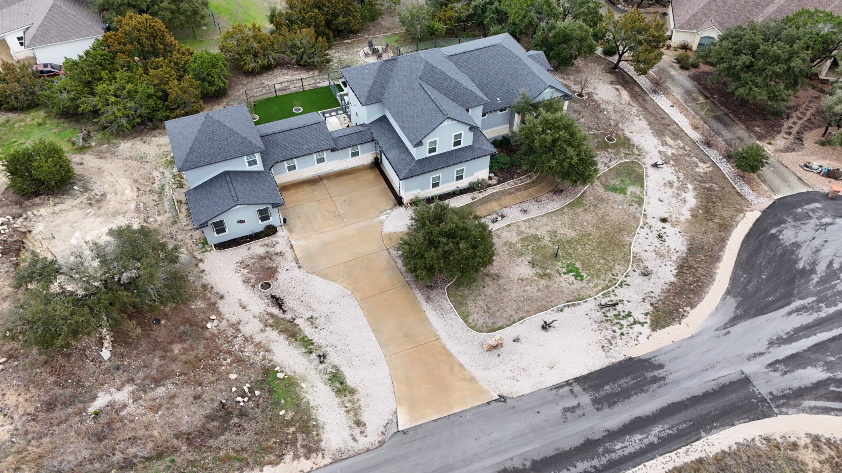 Mountain Spring Ranch - Canyon Lake, TX by Hole In One Lawns, LLC
