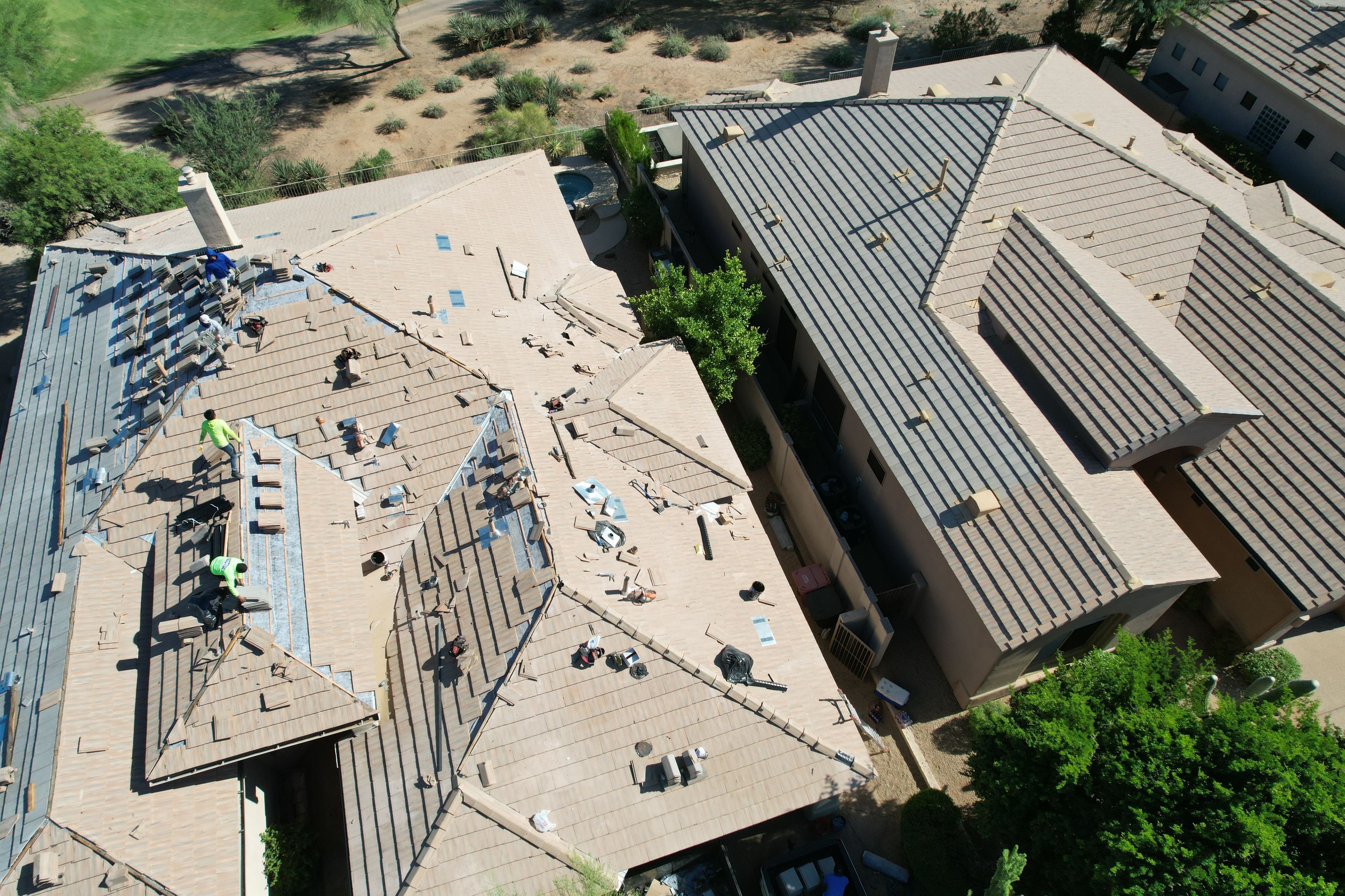 Project in Scottsdale, AZ by Showtime Roofing & Coatings LLC