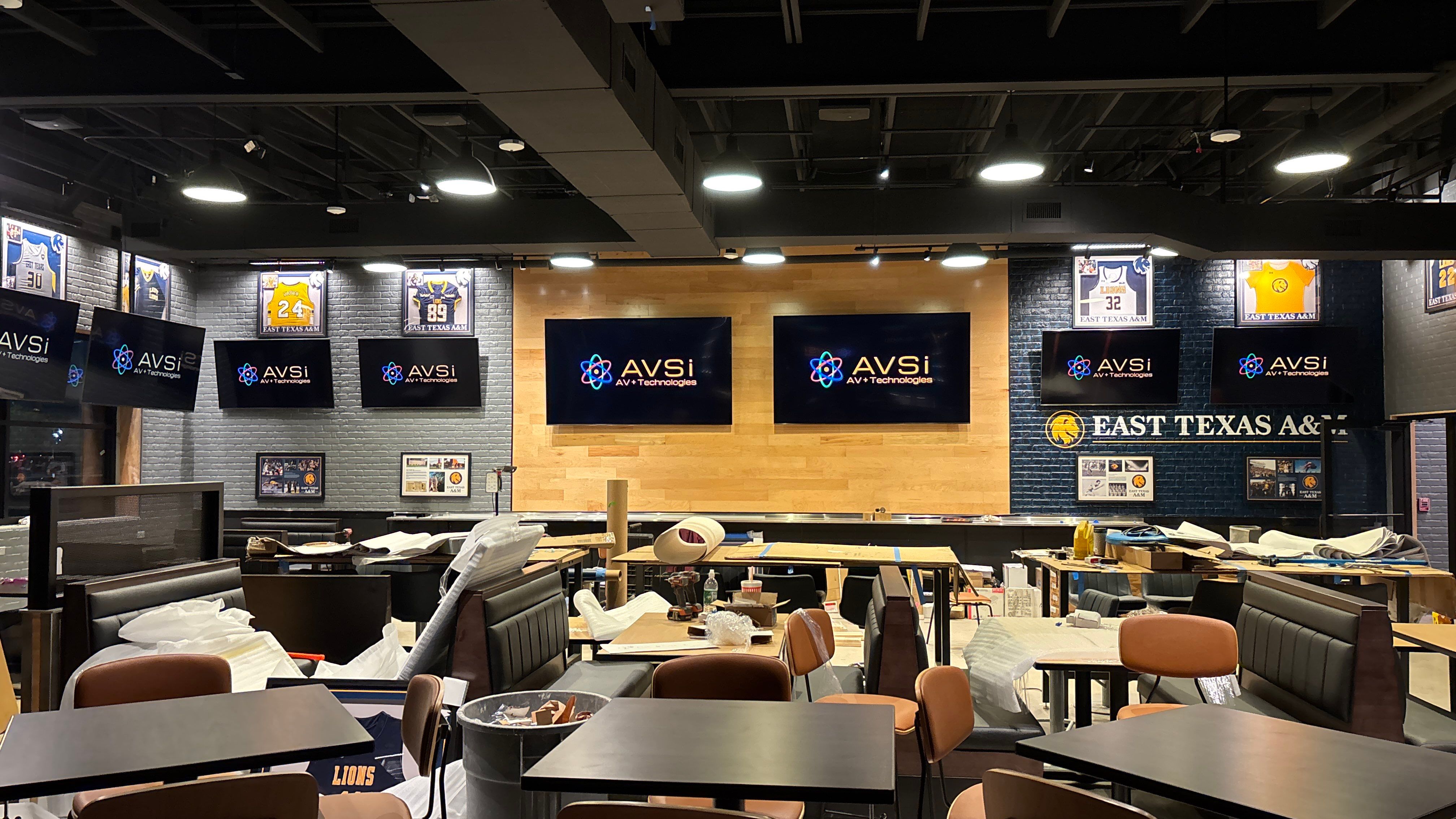 New Sports Bar AV install by AVSi