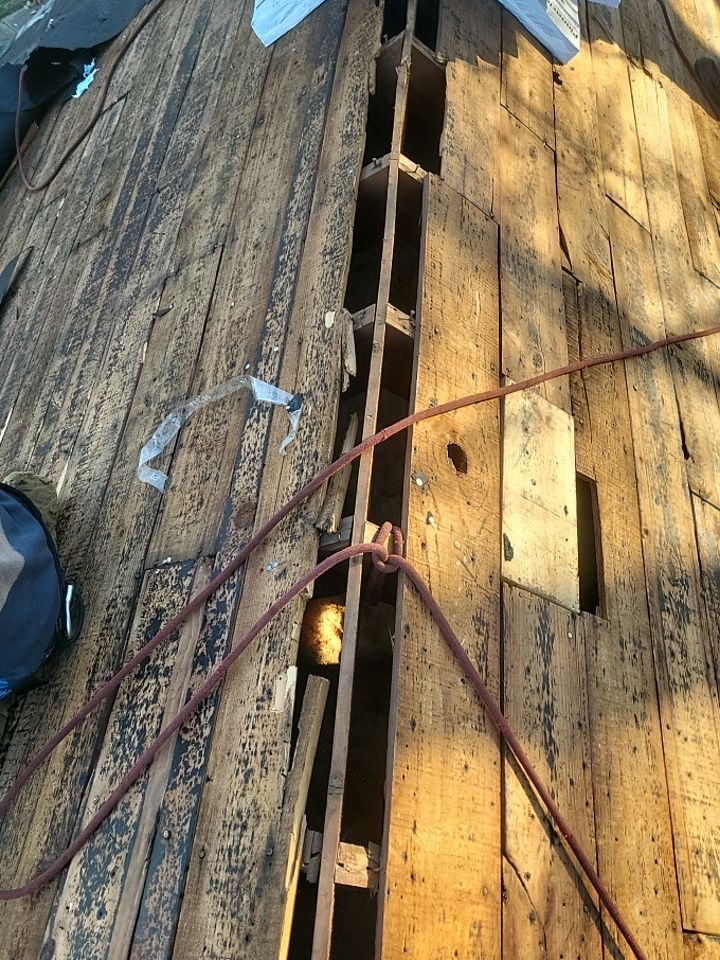 ATLAS PINNACLE COLOR: COASTAL GRANITE DRIP EDGE: BLACK by Eagle Eye Roofing