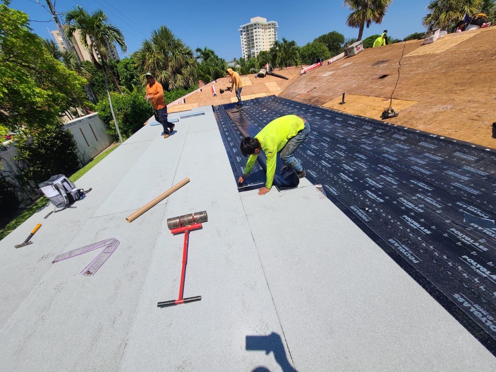 Residential Re-Roof using MS Metals, Aluminum Standing Seam Roof by First Due Roofing