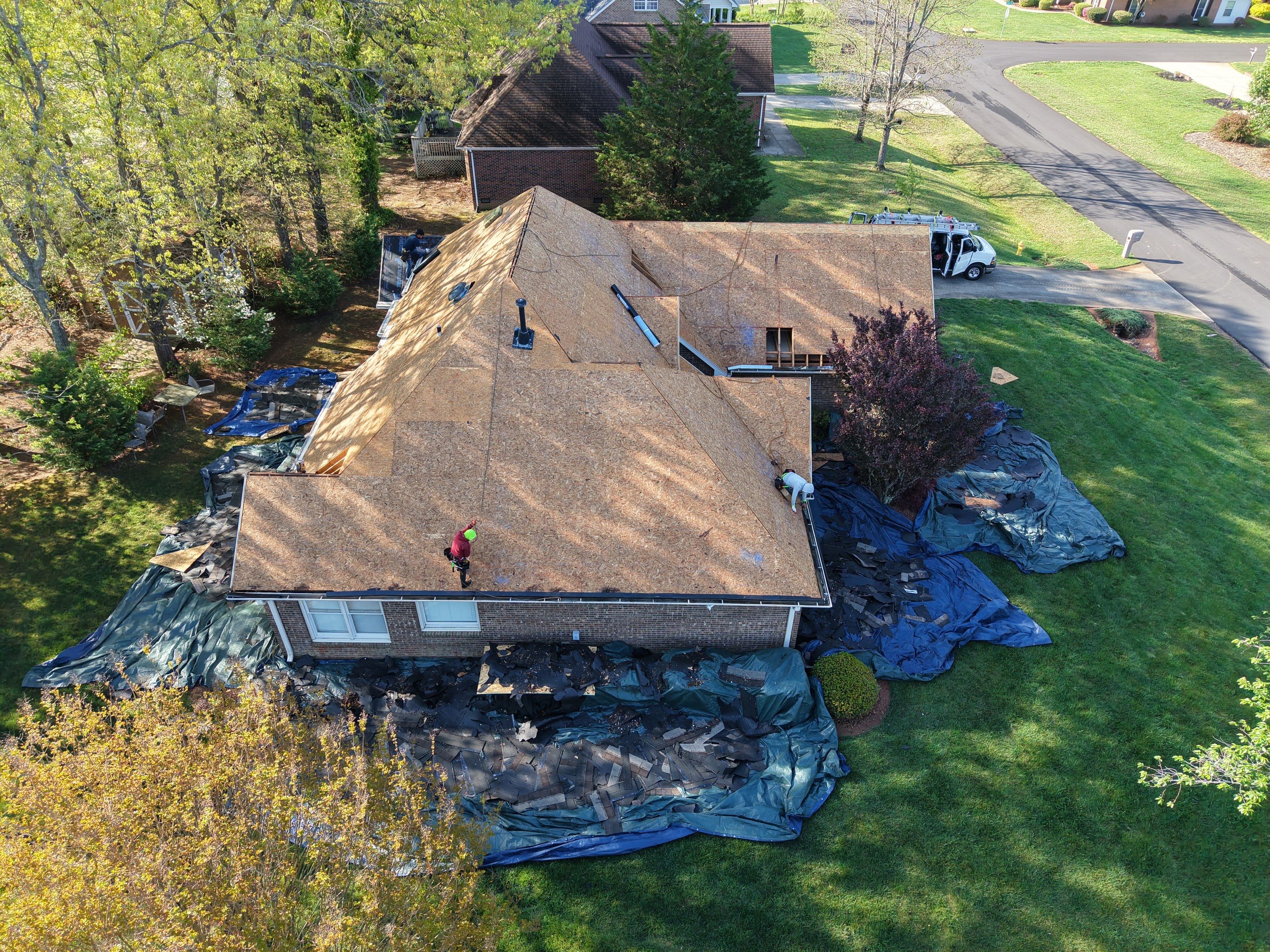 Residential Roofing Installation using TAMKO TITAN XT Rustic Black by RISE Roofing & Restoration, LLC