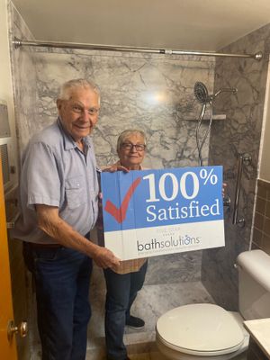 Tub to walk-in shower in LLano