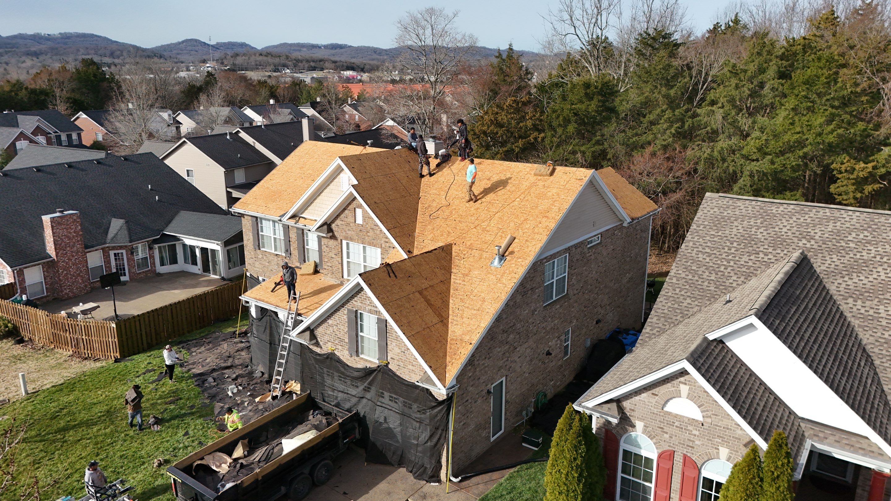 Charcoal Black Re-Roof by Royal House LLC