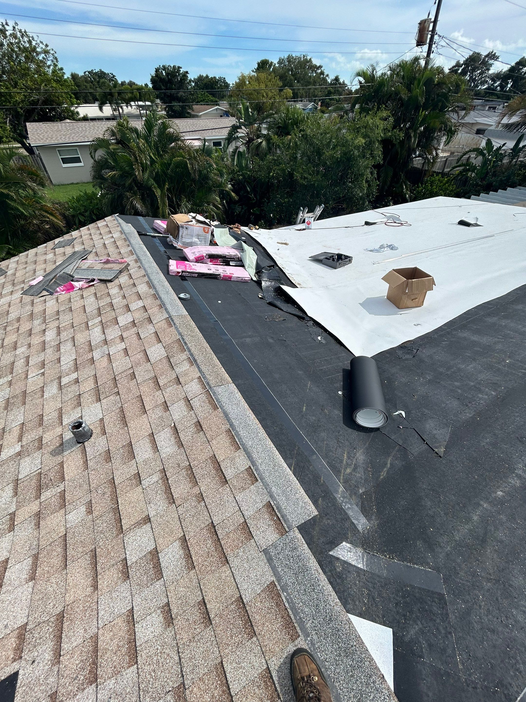 Project in St. Petersburg 33710 by Mitchell Roofing Company LLC 