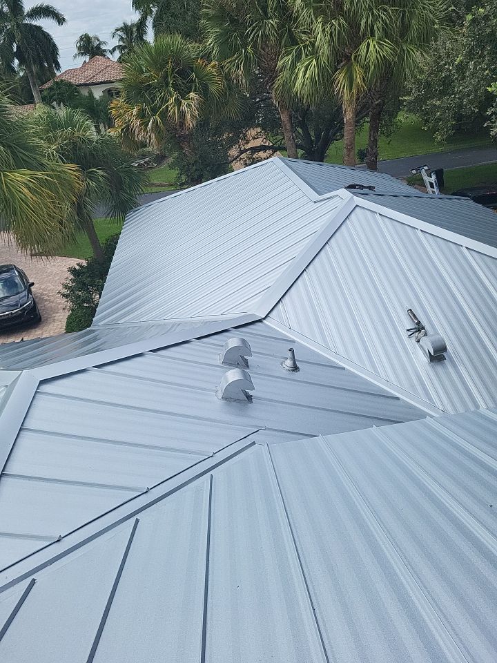 Residential Roofing Installation using Mil Finish-Unpainted by BLUES BROTHERS CONSTRUCTION CORP