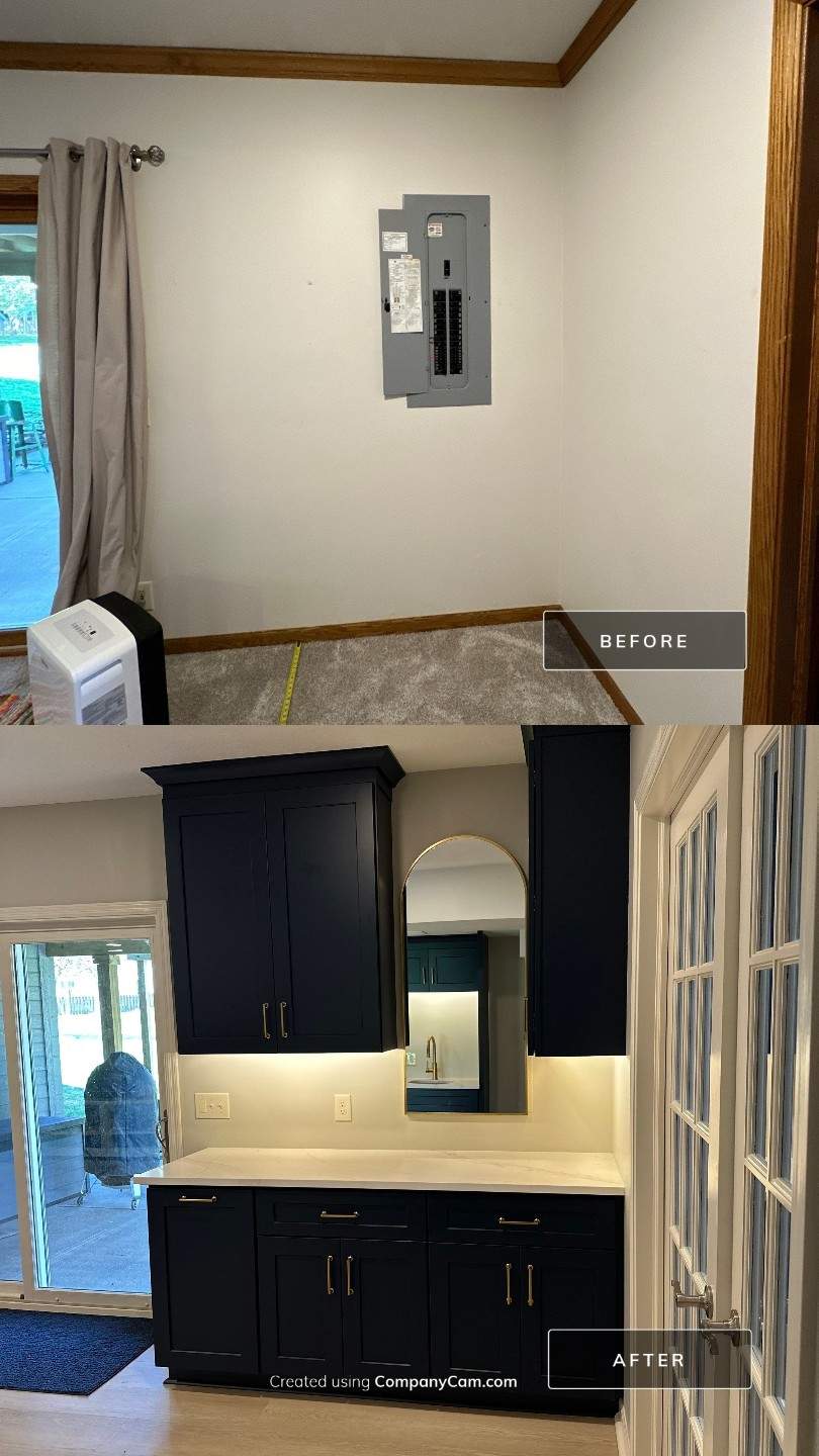 Project in Omaha by Bennett Design + Build