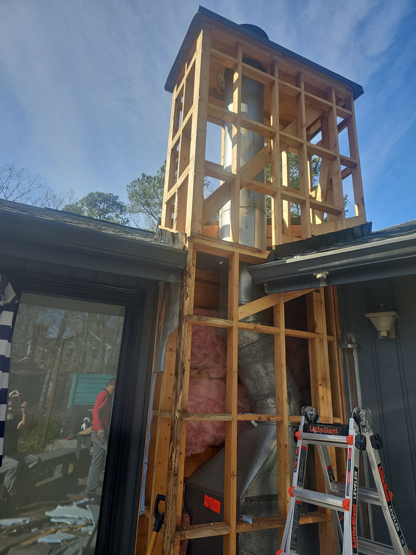 Project in Chapel Hill, NC by Barnes Restoration Inc. 