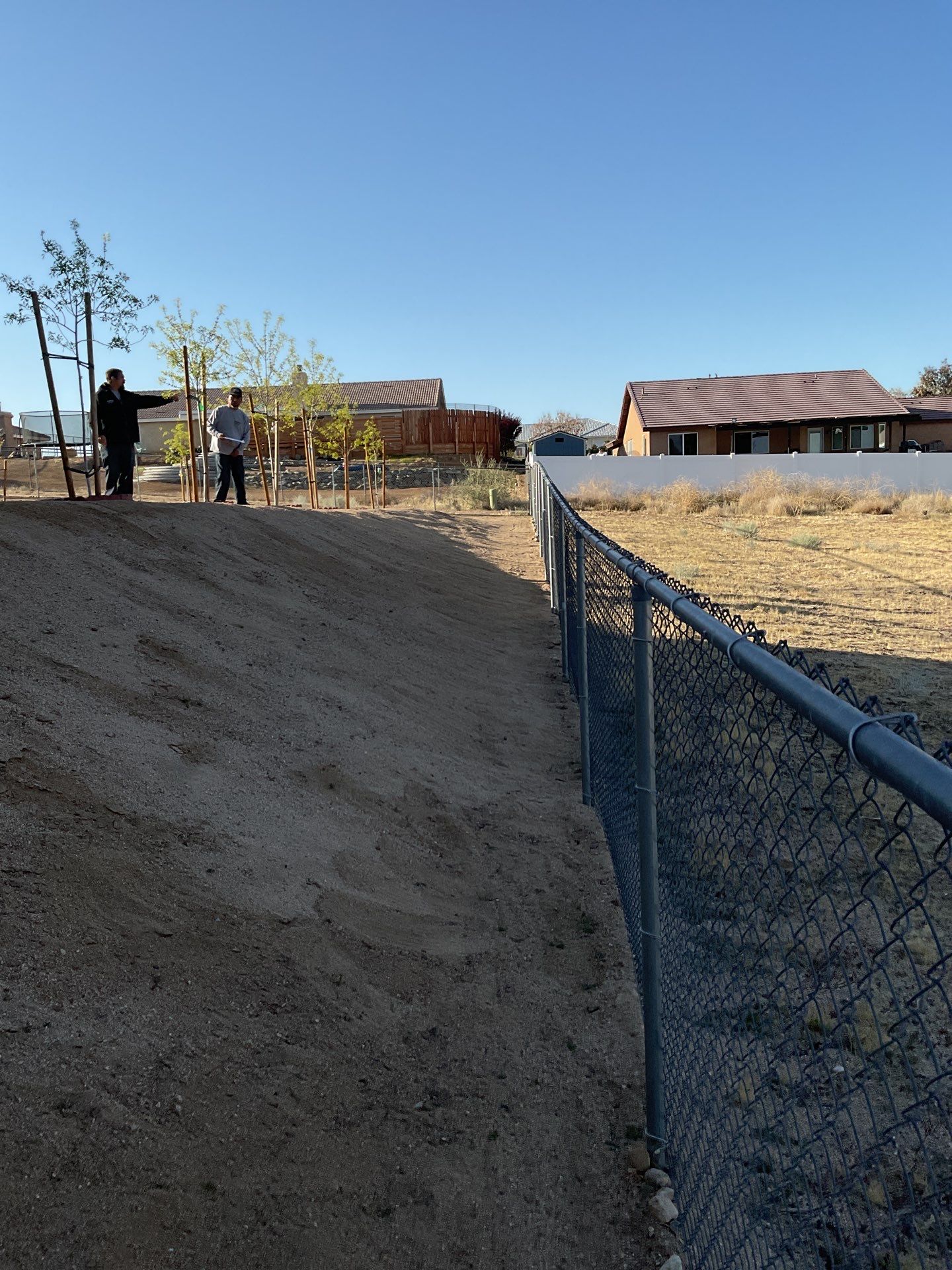 Fence Installation using Vinyl by Fence Guys Inc. 