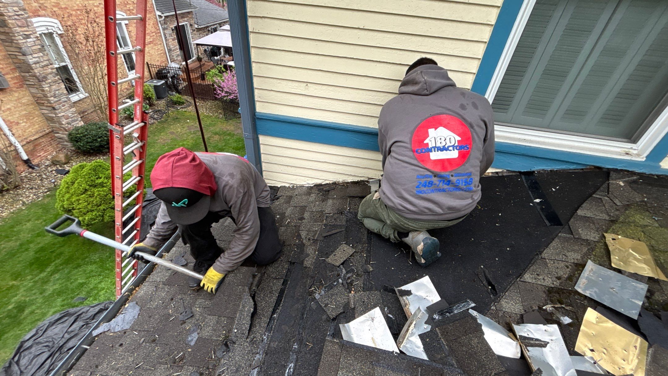 Roof Replacement using Owens Corning Summer Harvest by 180 Contractors