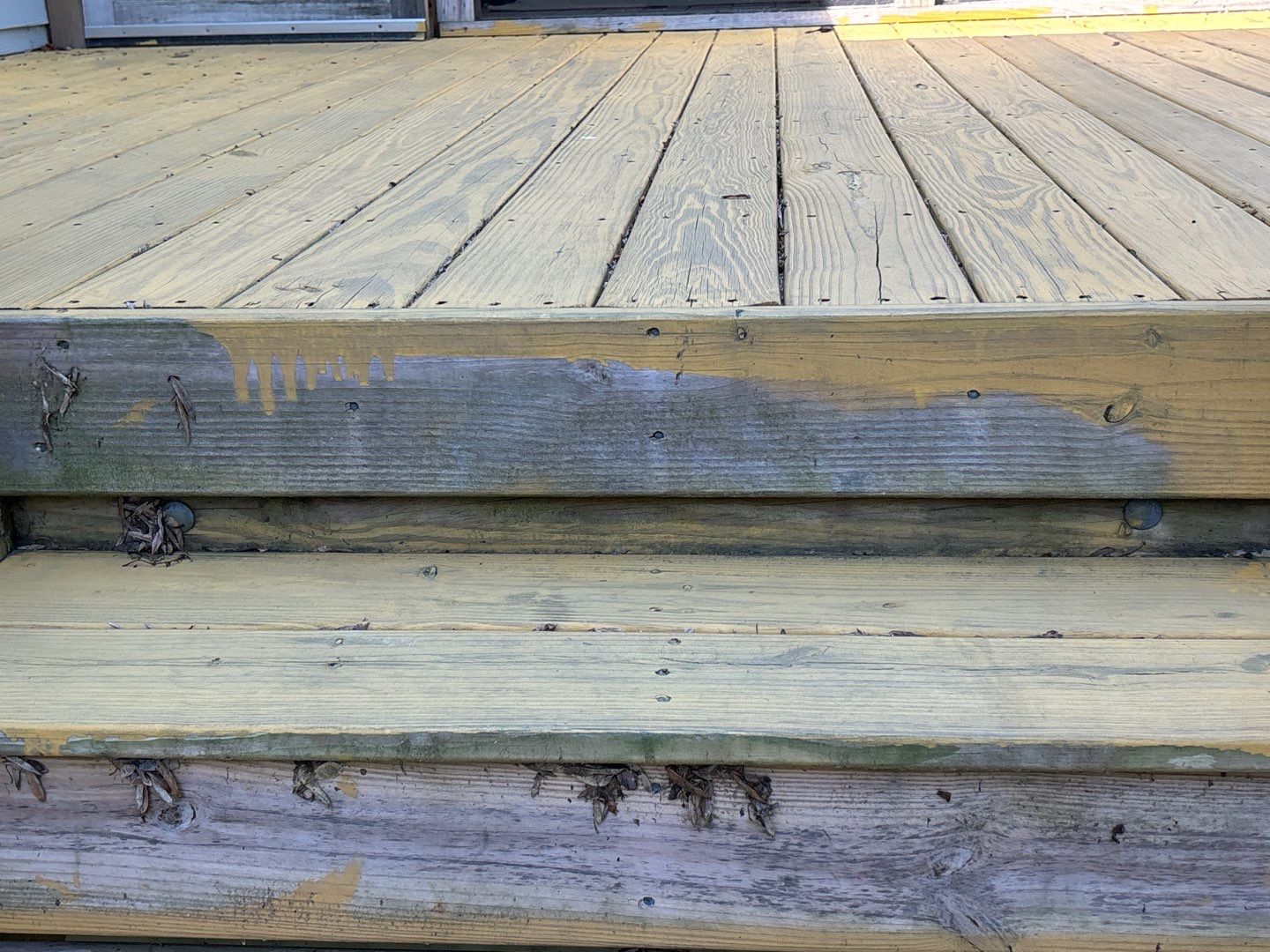 Weathered Deck using Wood Sealant by DuraSeal