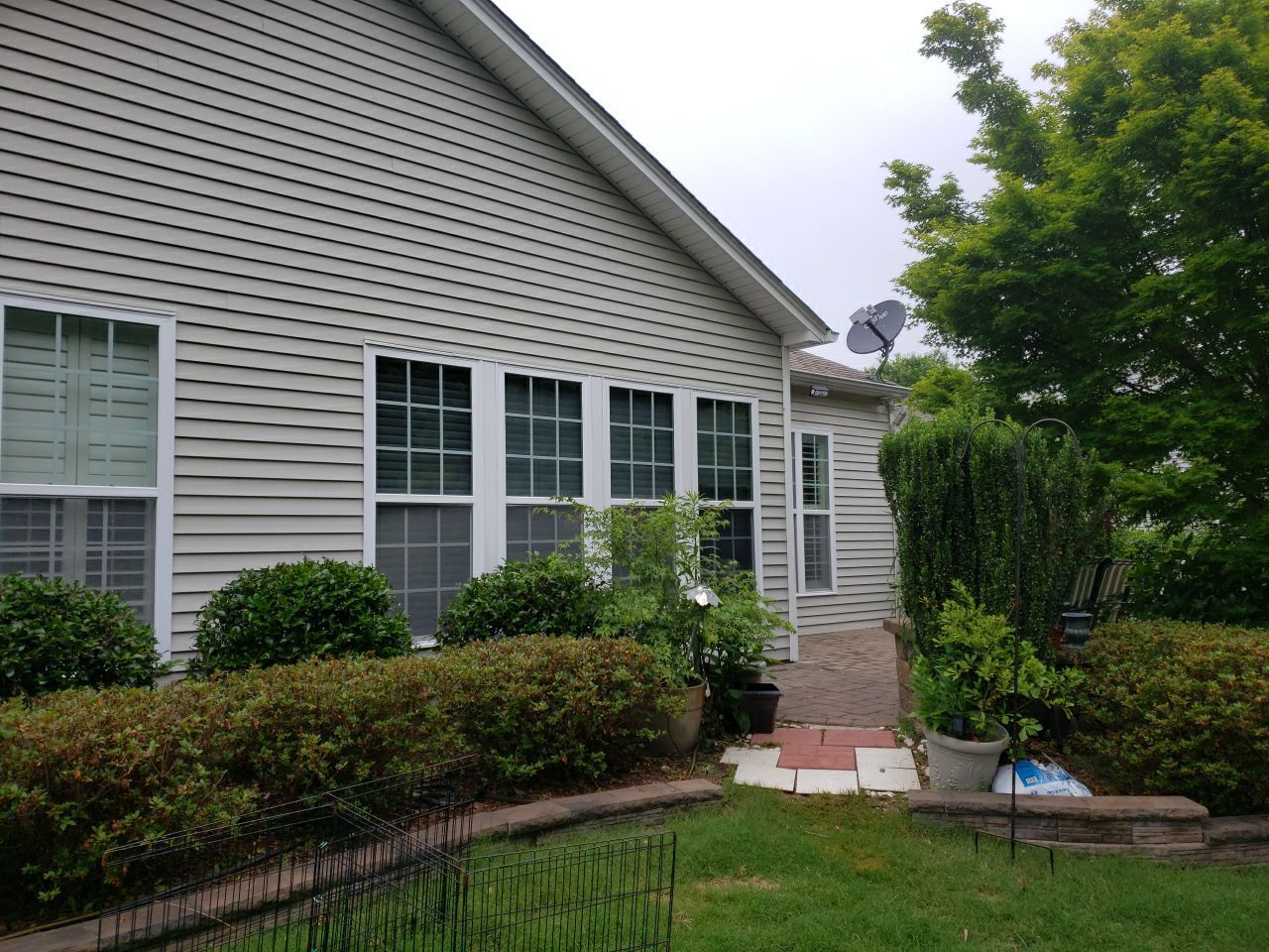 House Wash using cleaner by G&H Home Tech Pros LLC