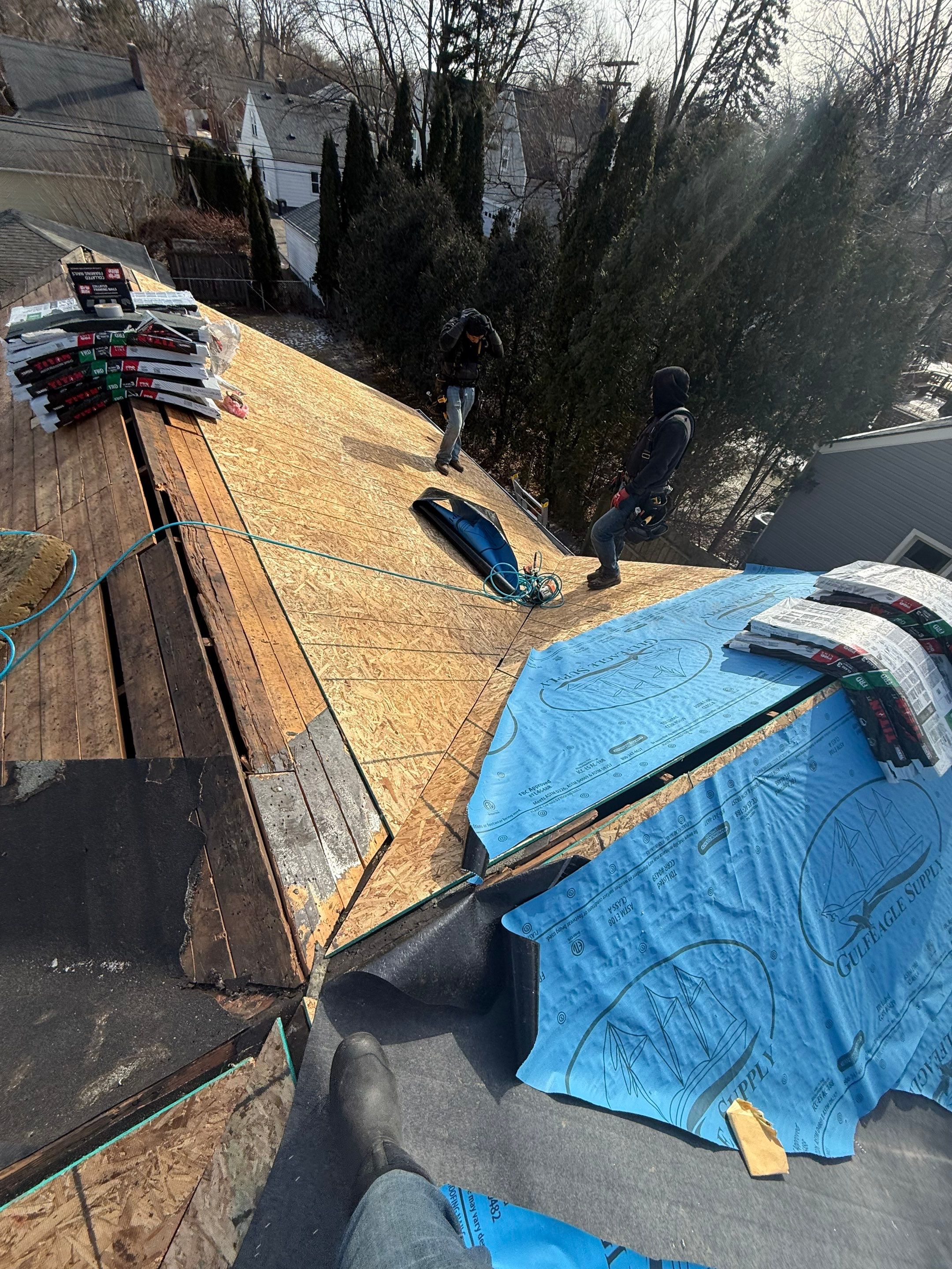 Roof Replacement using TK Thunderstorm Gray by 180 Contractors