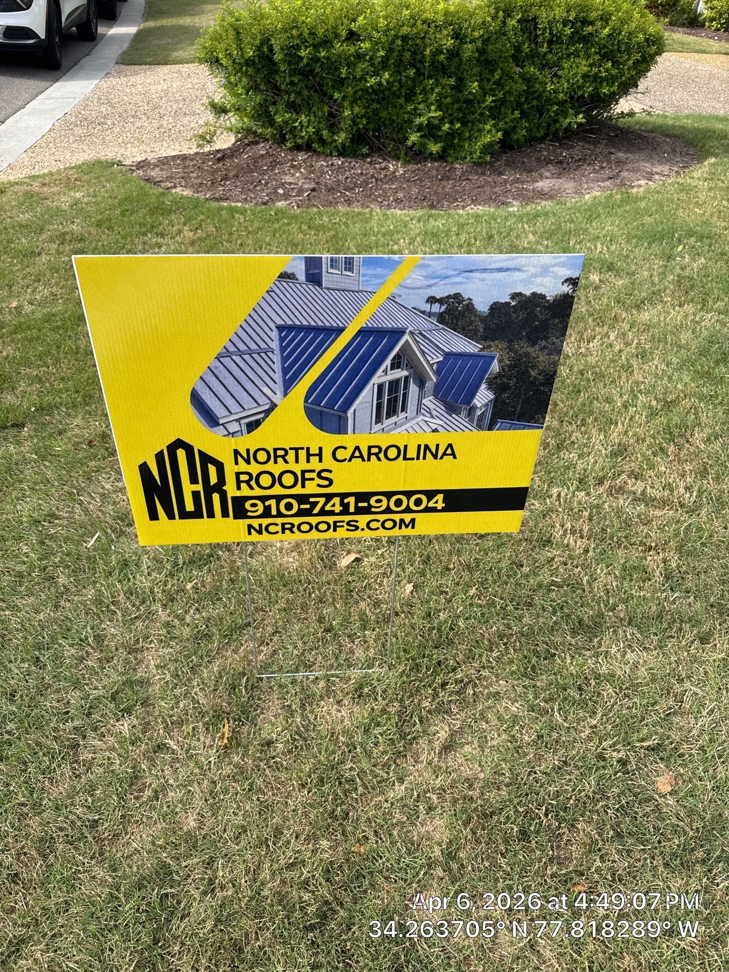 A 5-year-old roof that needed full replacement by North Carolina Roofs