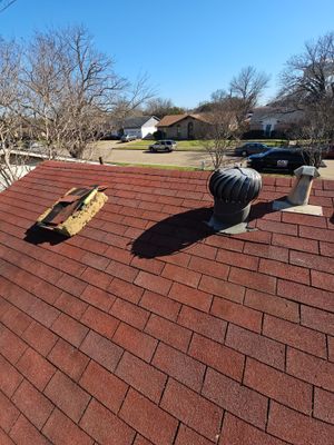 Wind Damage Roof Repair in Garland, TX