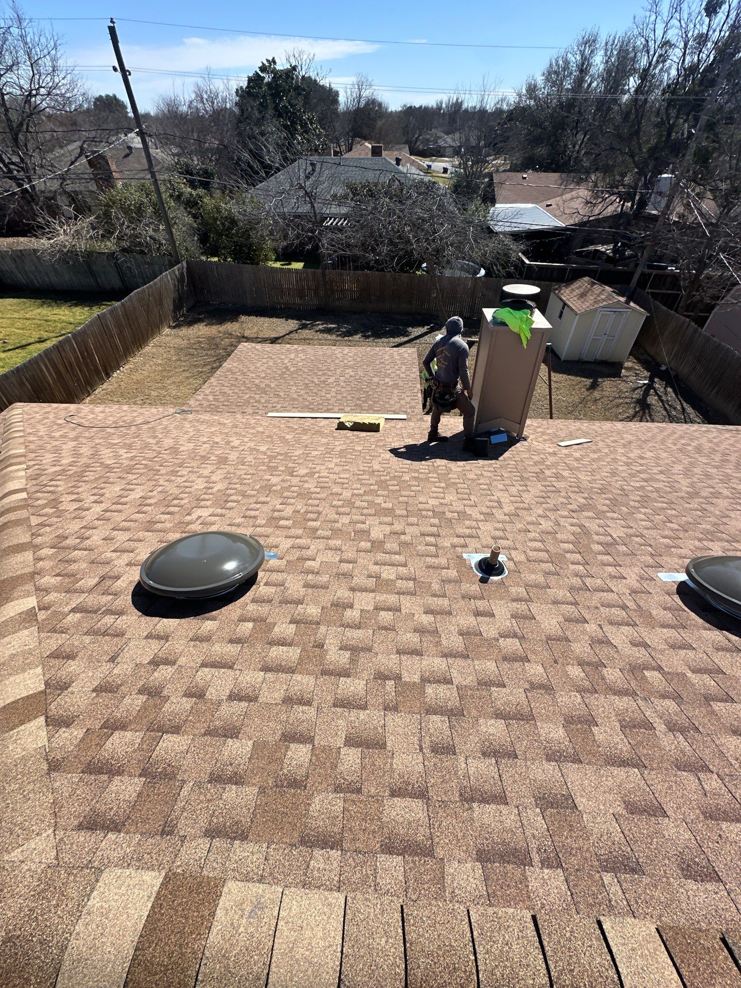 Project in Fort Worth  by Zeus Exteriors