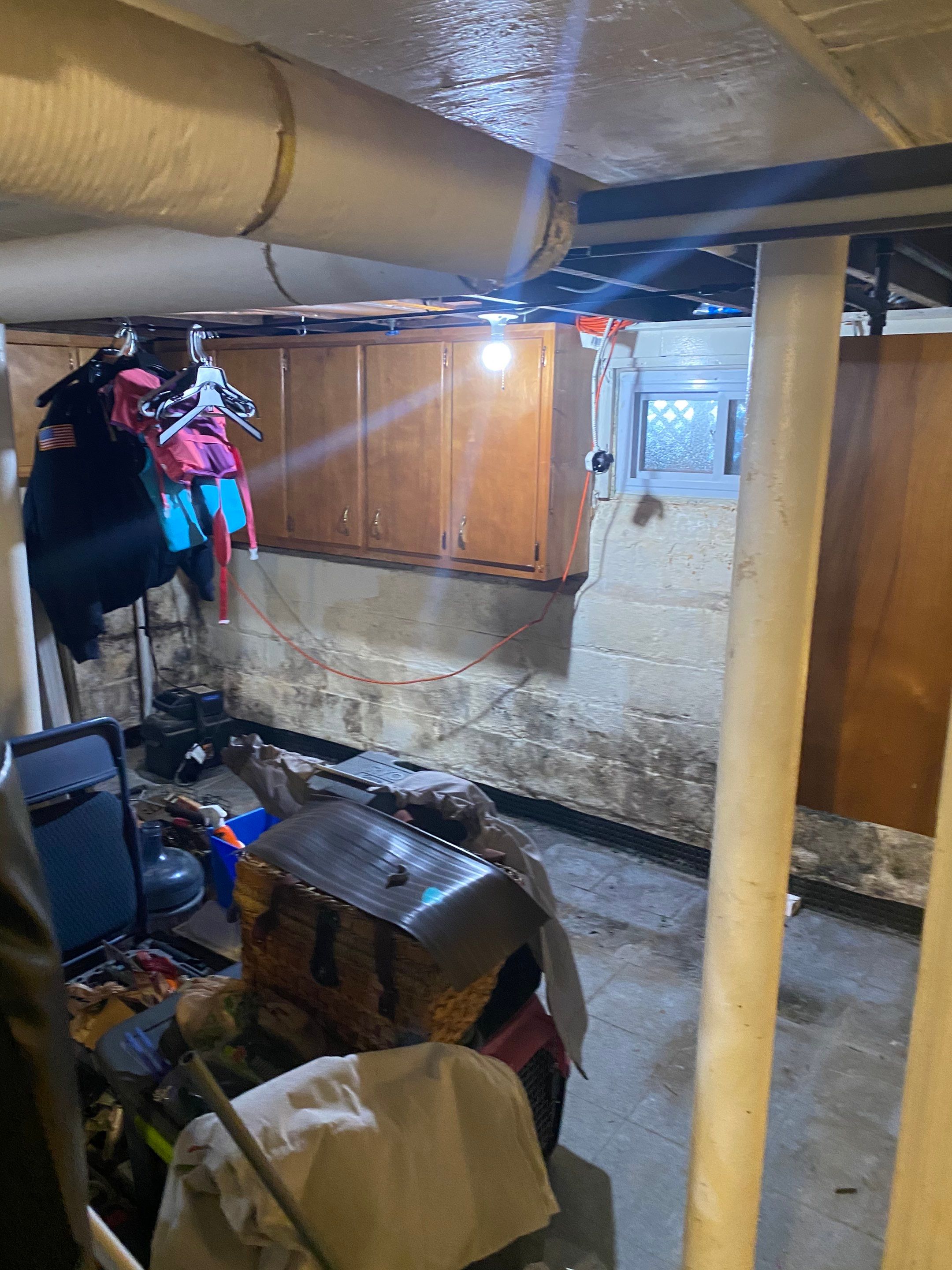 Interior French Drain Job in Bloomfield, NJ by Pure Service Pro, LLC 