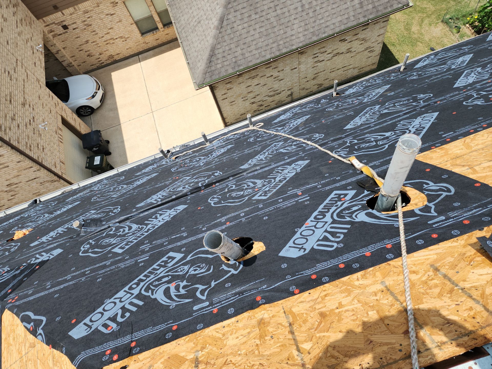 Residential Roofing Repair using Owen's Corning Duration (Lifetime) Shingles by Roof Repair Services LLC