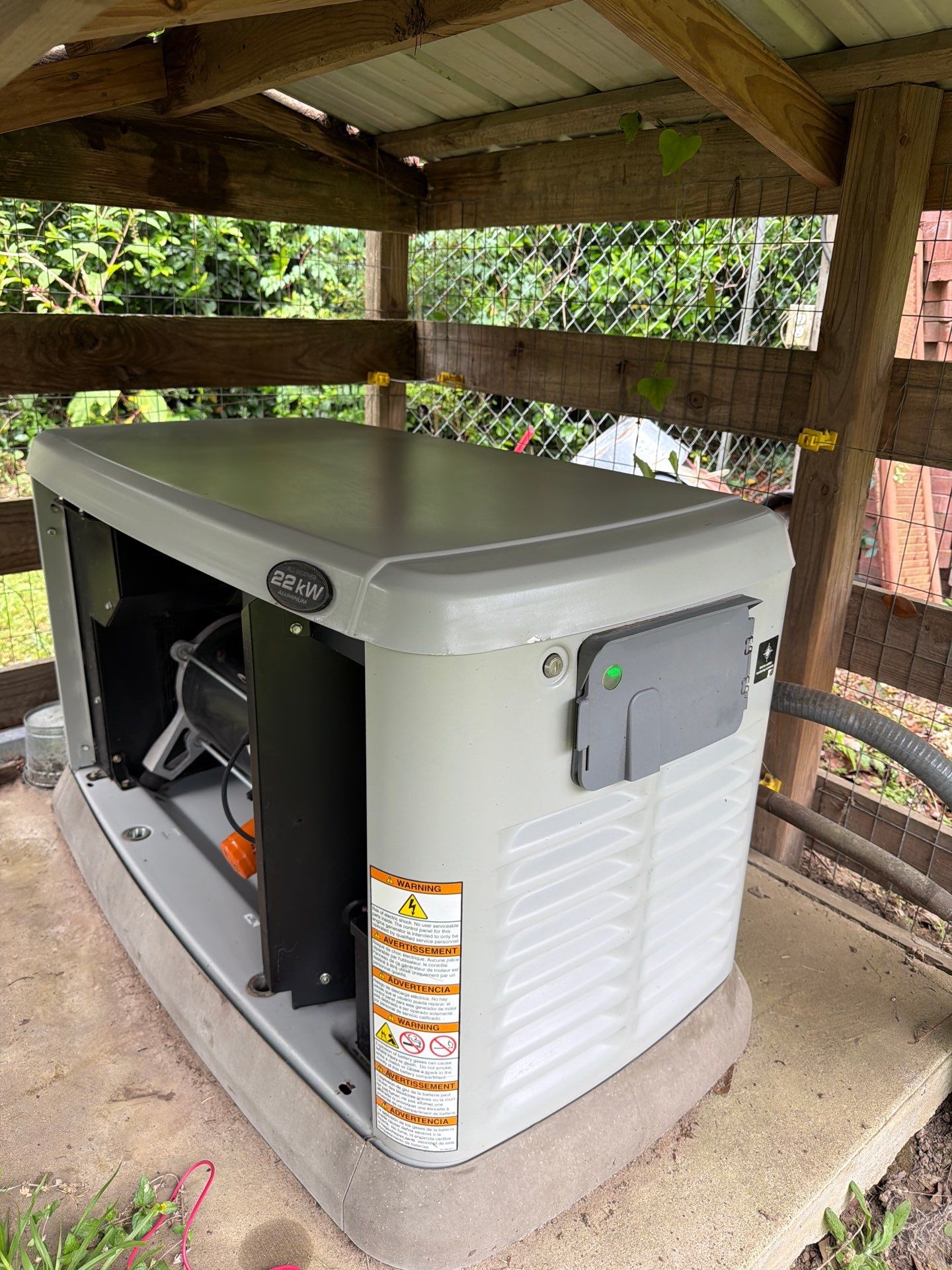 Residential Generac Standby Generator Preventative Maintenance in Conroe, Texas by GenTex Elite Services