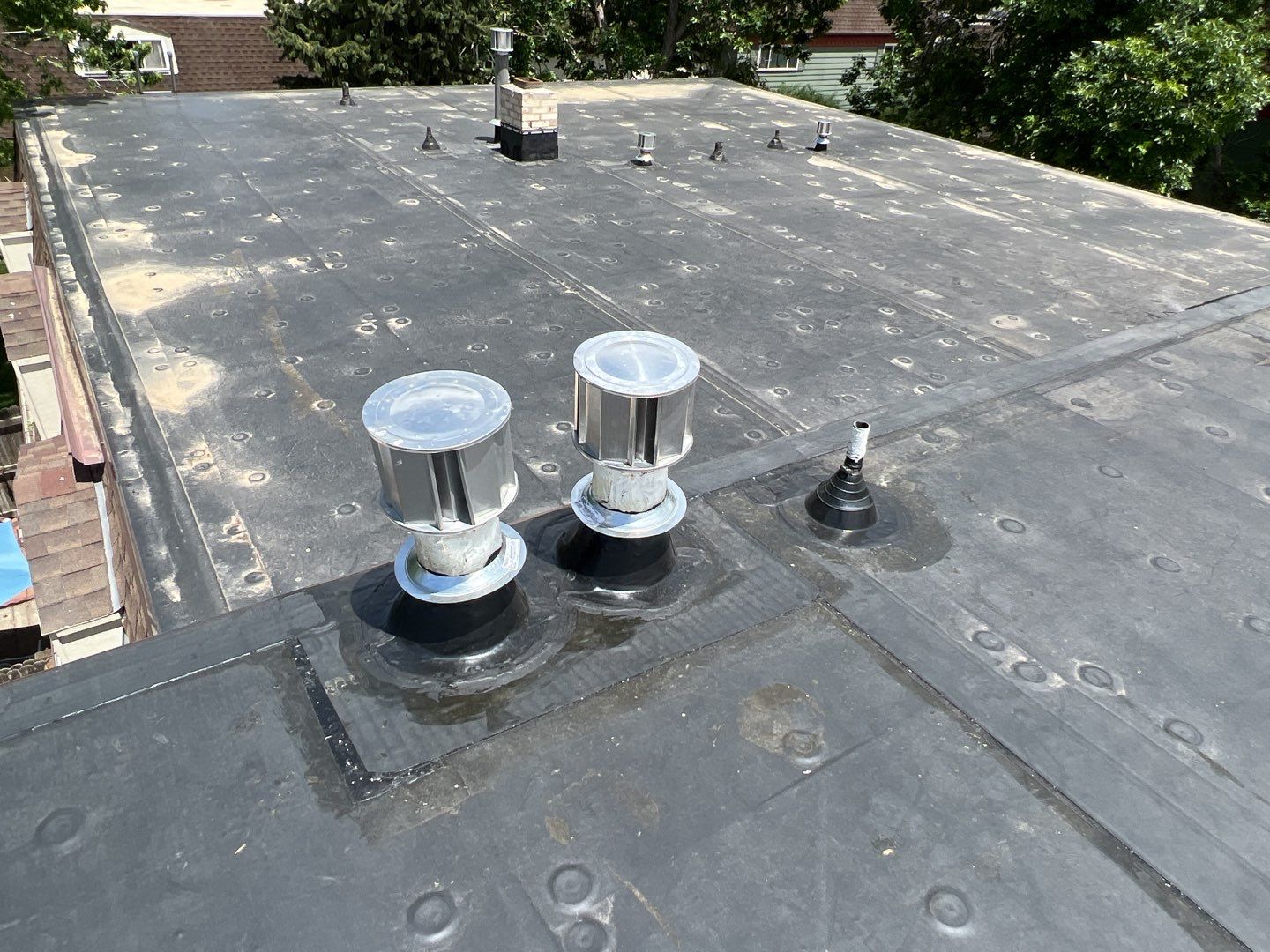 Commercial Roofing Installation using MuleHide EPDM .60 - BLACK by A to Z Roofing