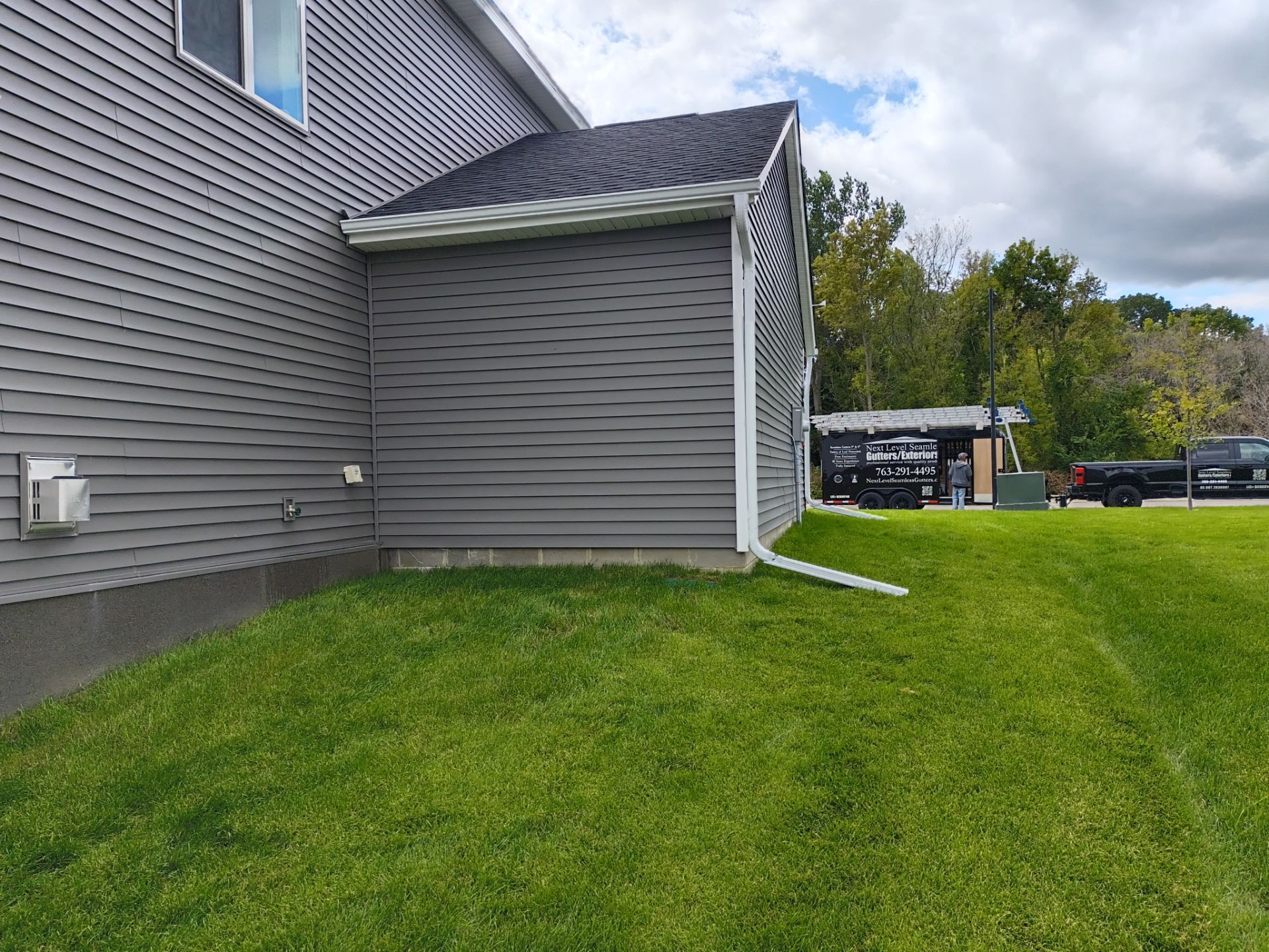 5" Seamless Gutter Installation – Delano, MN by Next Level Seamless Gutters / Exteriors Inc.