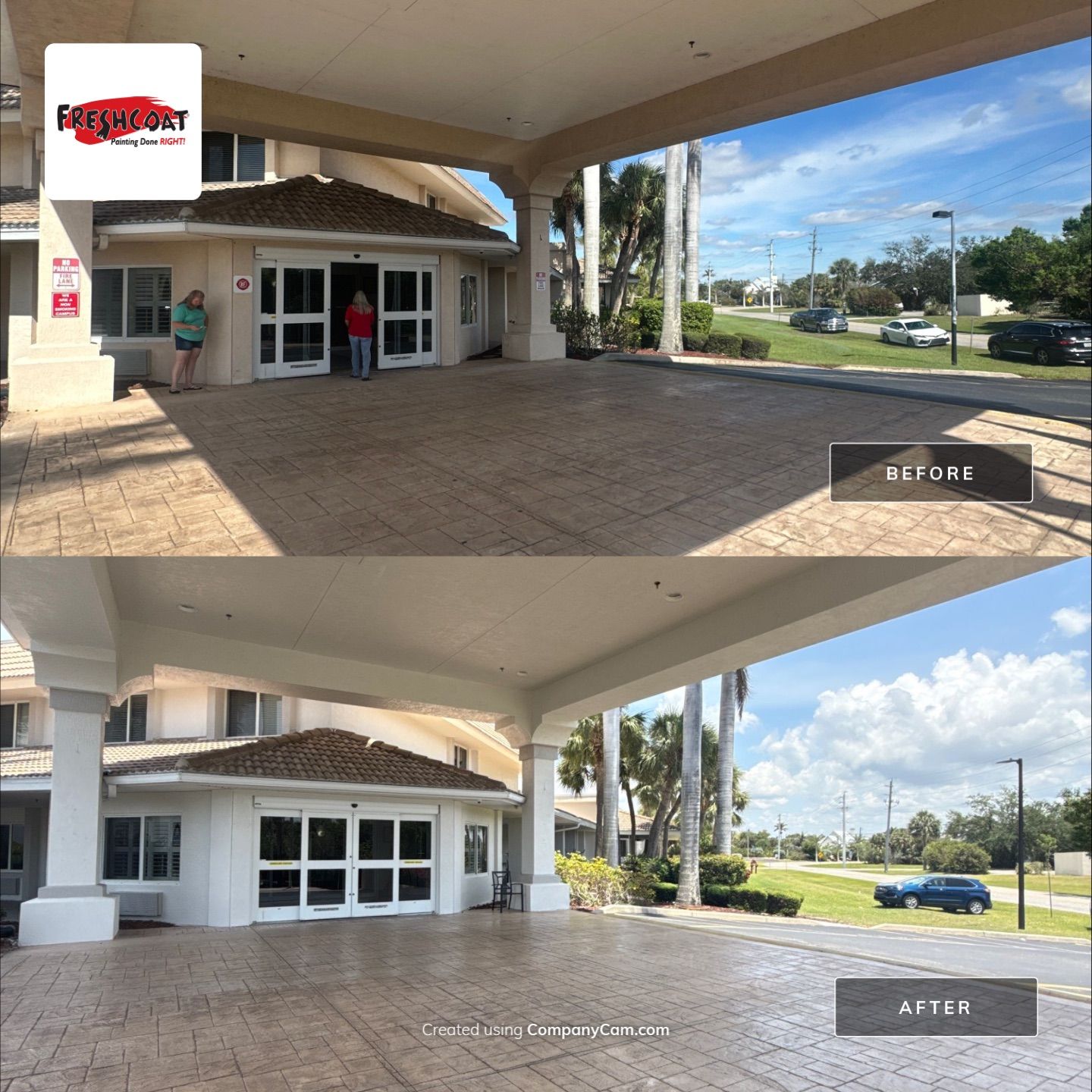 Life Car Center of Punta Gorda - Commercial Exterior by Fresh Coat Painters