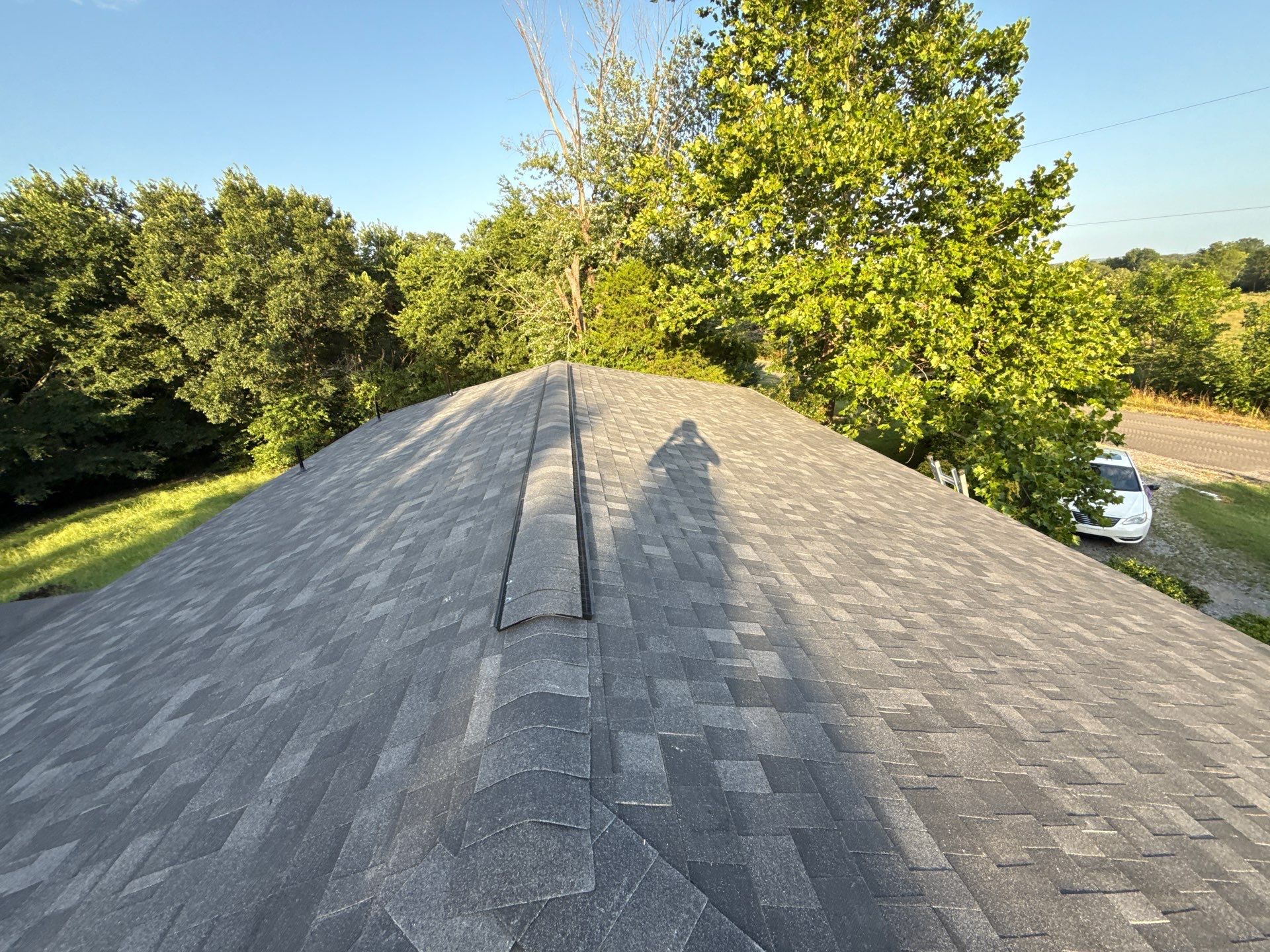 2 layers tear off & installation of new architectural shingles. by In & Out Construction & Remodeling, LLC
