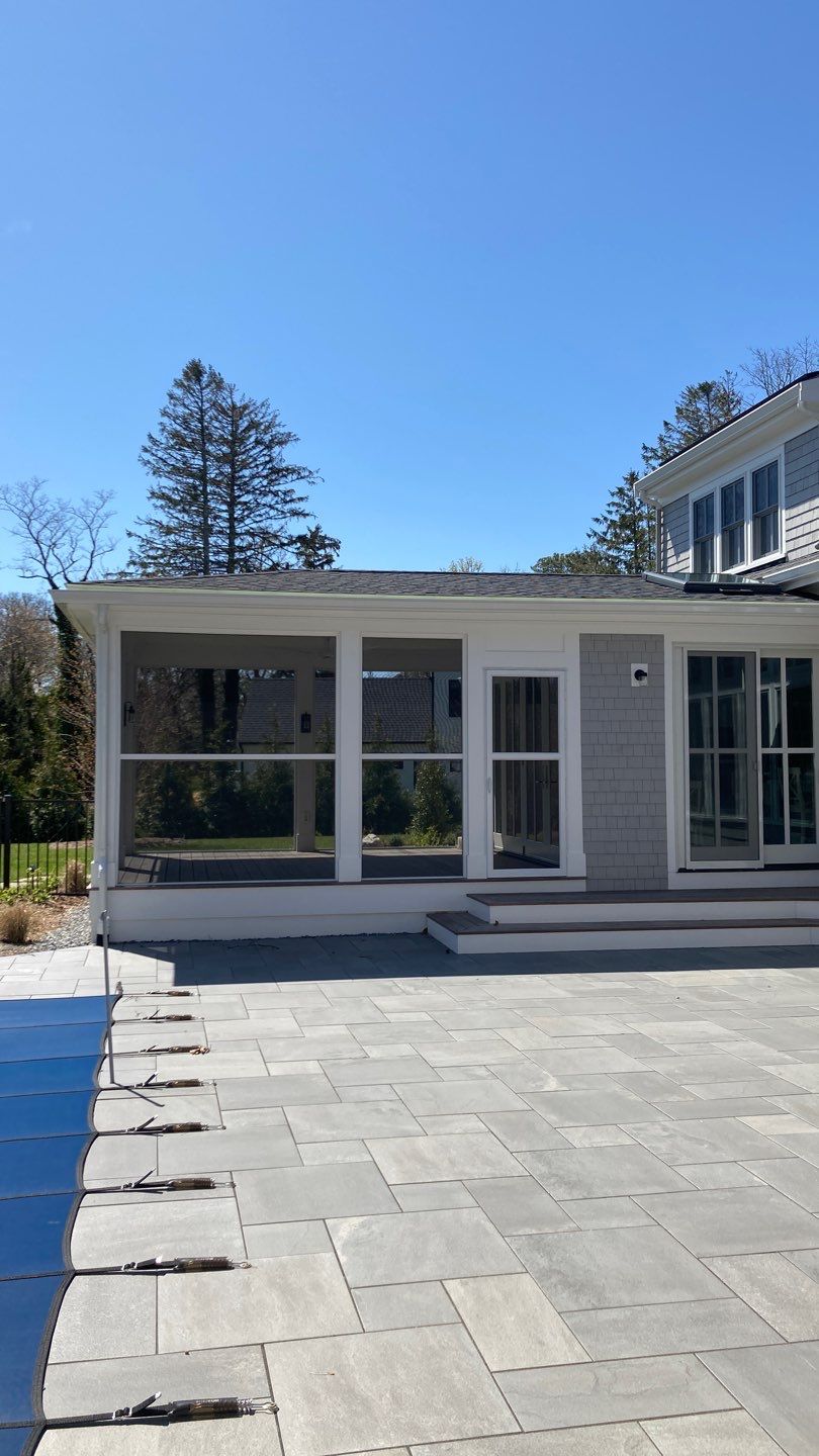 Gutter Installation using 6" K-Style Aluminum Gutter by Gutter Pro Enterprises