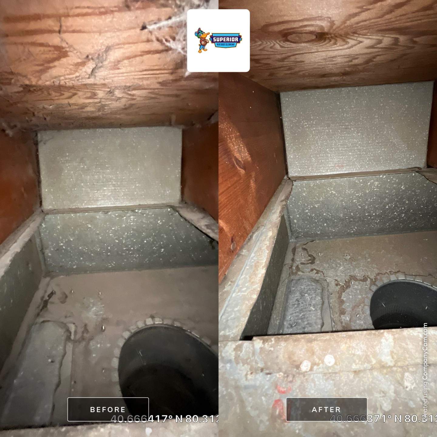 Air Duct & Dryer Vent Cleaning With a Vacuum Truck in Monaca, PA by Superior Air Duct Cleaning