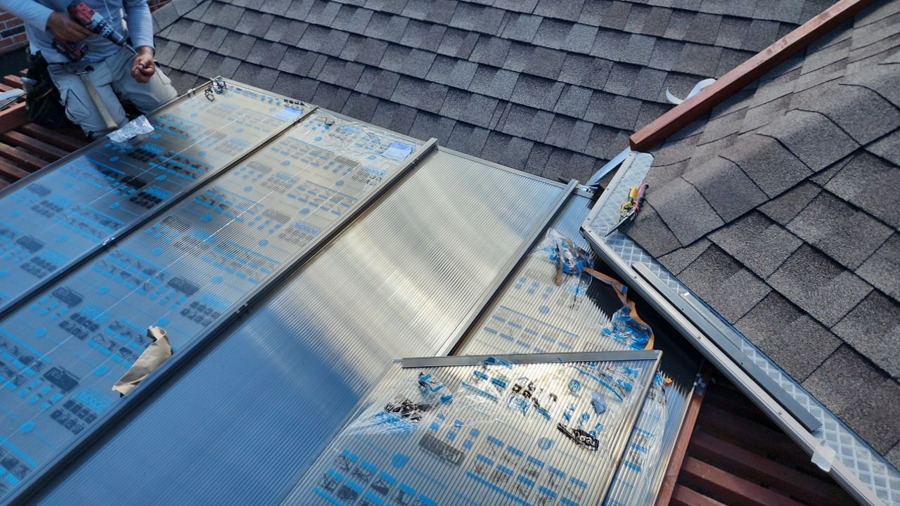 Hercules Patio Poly Cover by Tex-Line Roofing