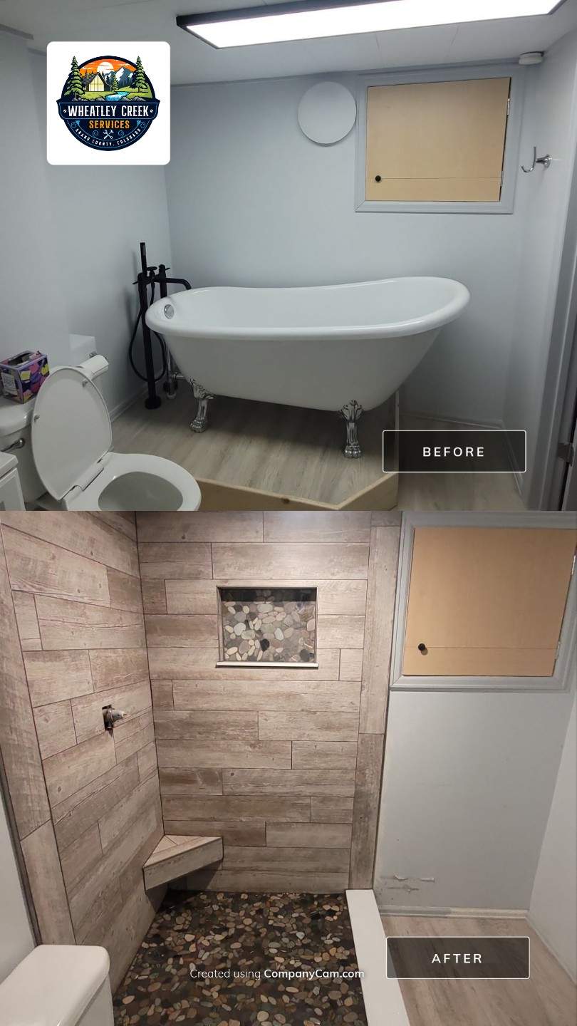 Bathroom Remodel by Wheatley Creek Services