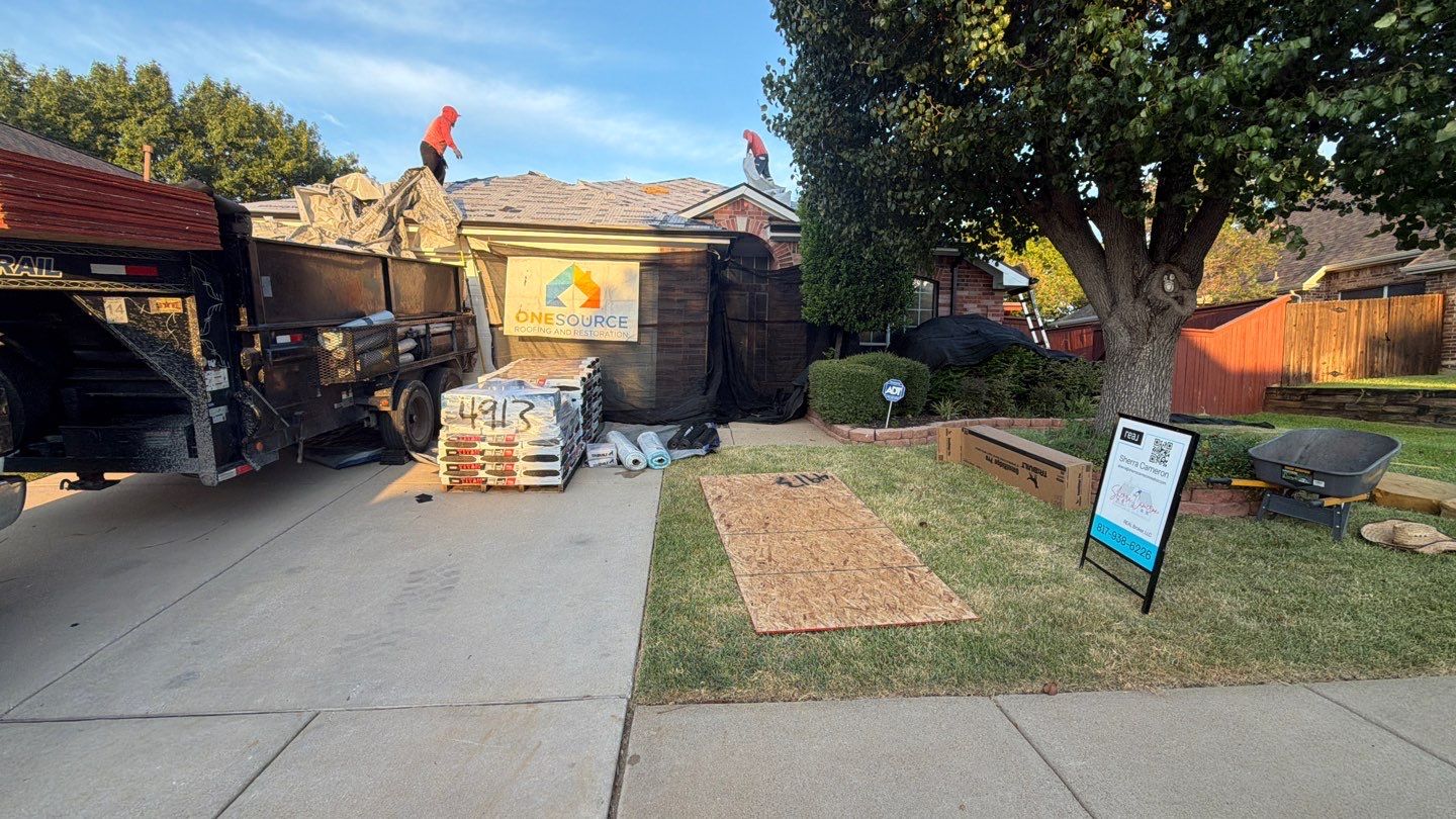 Residential Roofing Installation using TAMKO Titan Weathered Wood by OneSource Roofing and Restoration