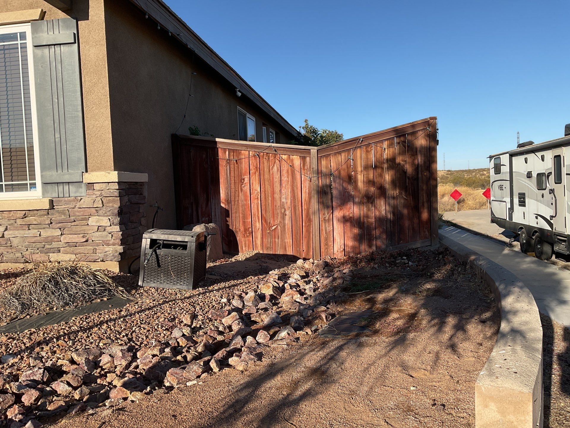 Fence Installation using Vinyl by Fence Guys Inc. 