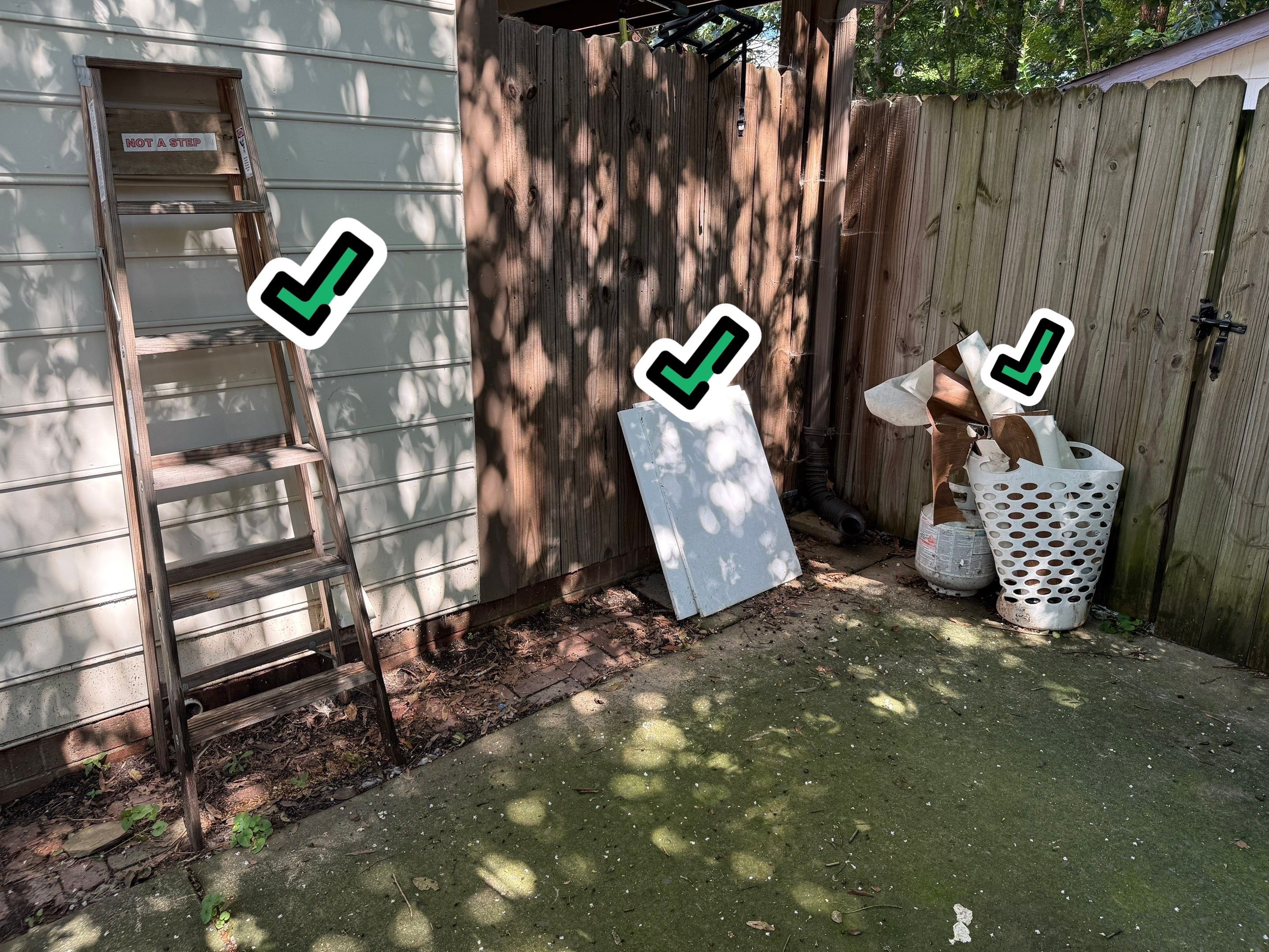 Project in Indian Trail by Badger Hauling