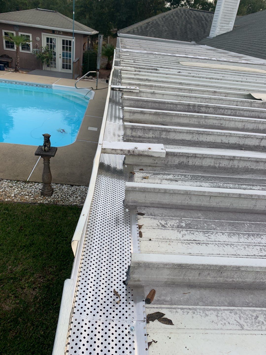 Leaf Guard using Gutter Guards in Pensacola by Gutter Professors