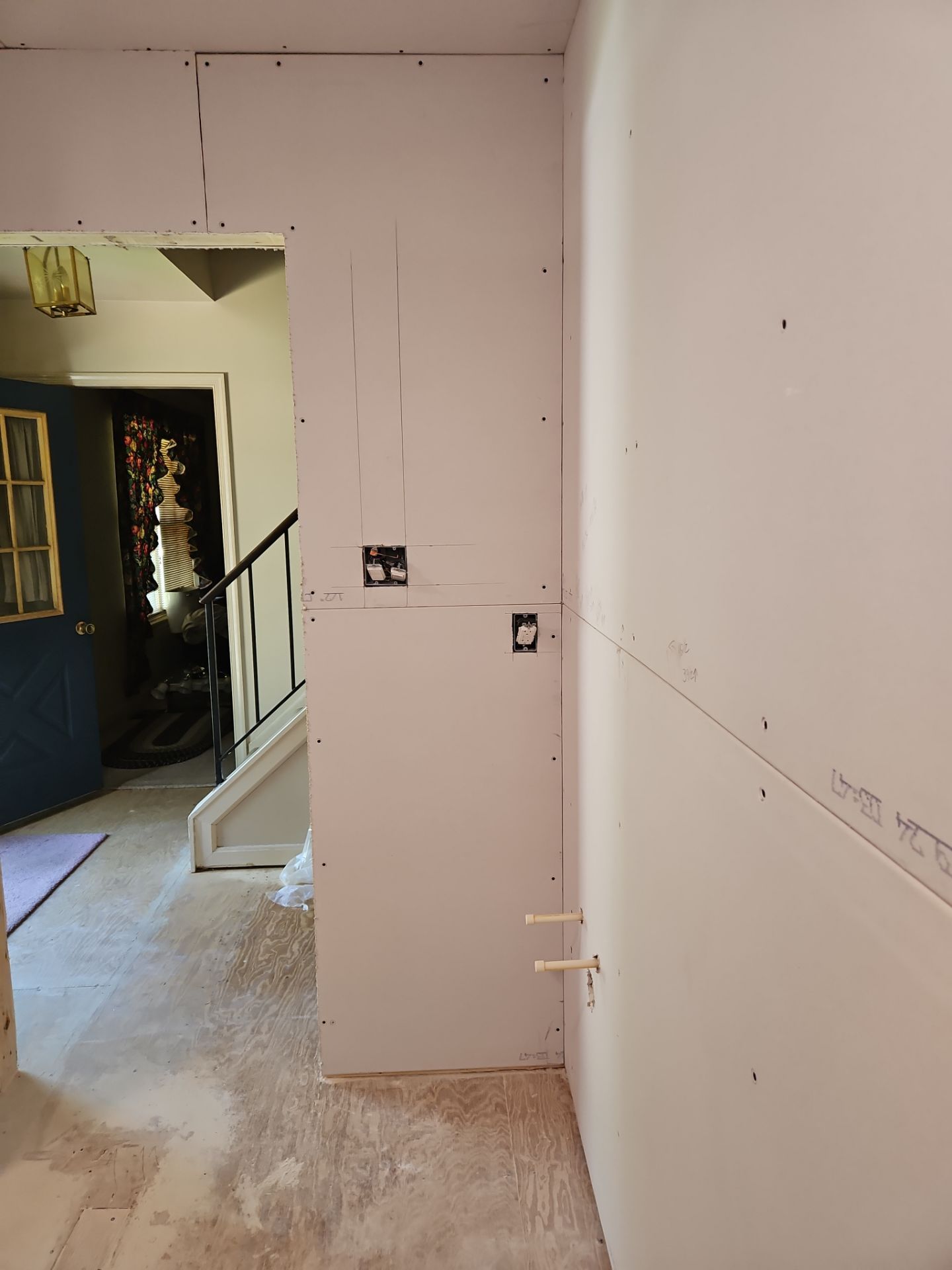 Expanding Powder room to full bath with laundry  by A R Crowell Plumbing/Finishing Touch Remodeling