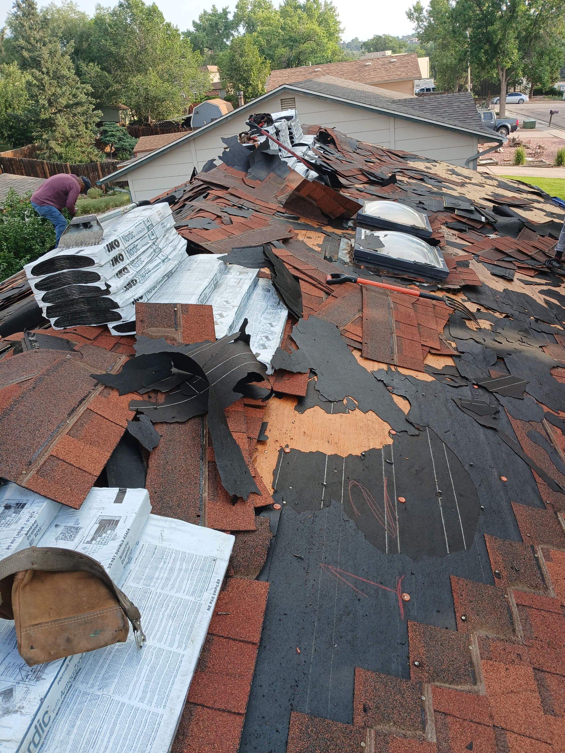 Project in Colorado Springs by Raptor Roofing 
