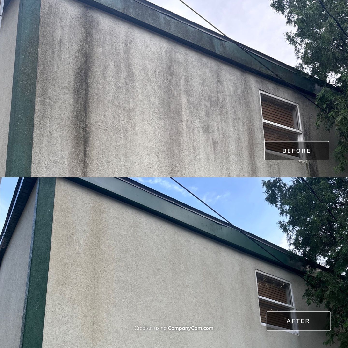 Project in Round Lake by Simmons Power & Soft Washing