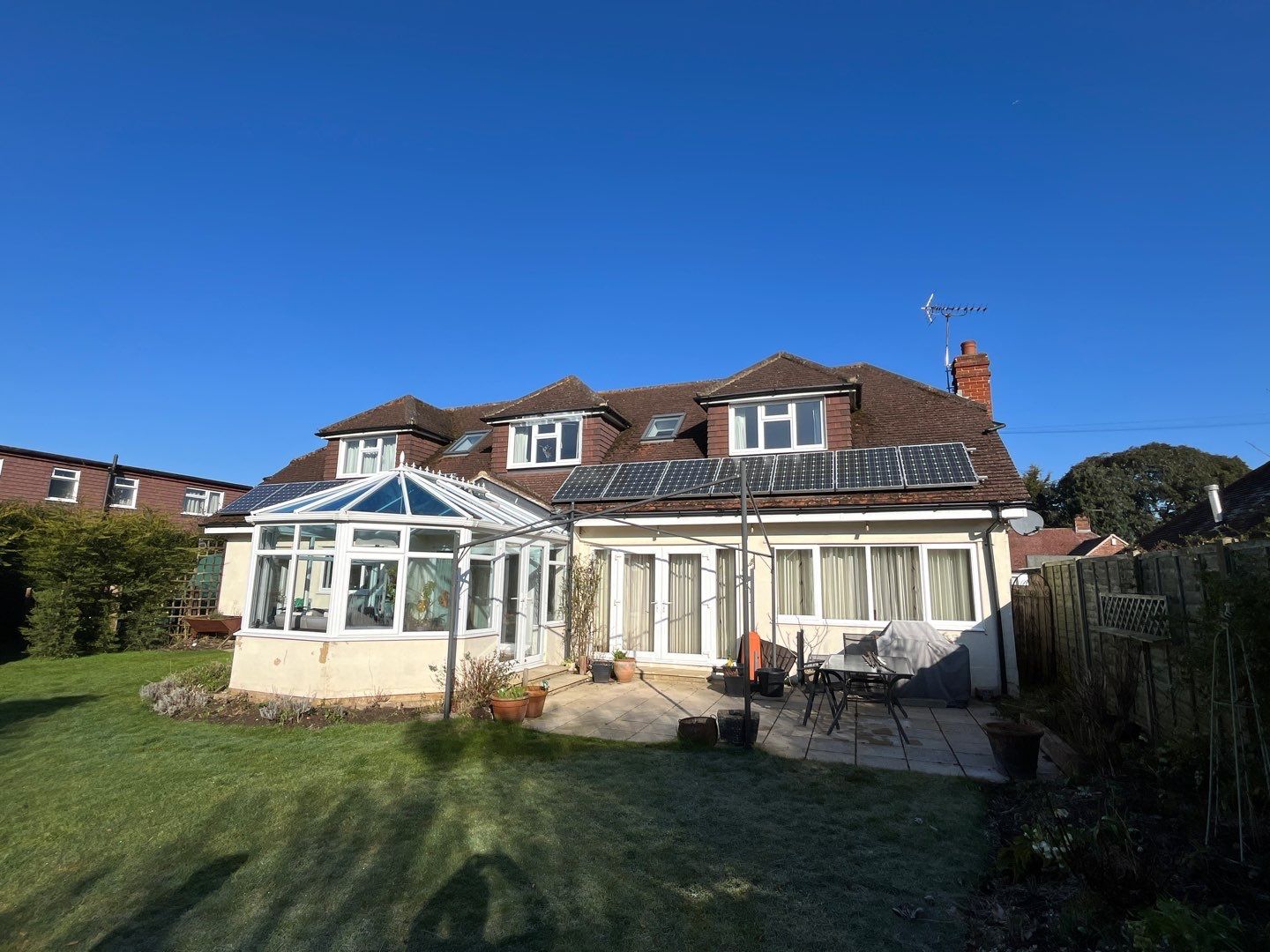 Roof Clean  - Moss Removal - Gutter Clean using Honda 15lpm Low Pressure Washing Machine by Ges Exterior Cleaning ltd